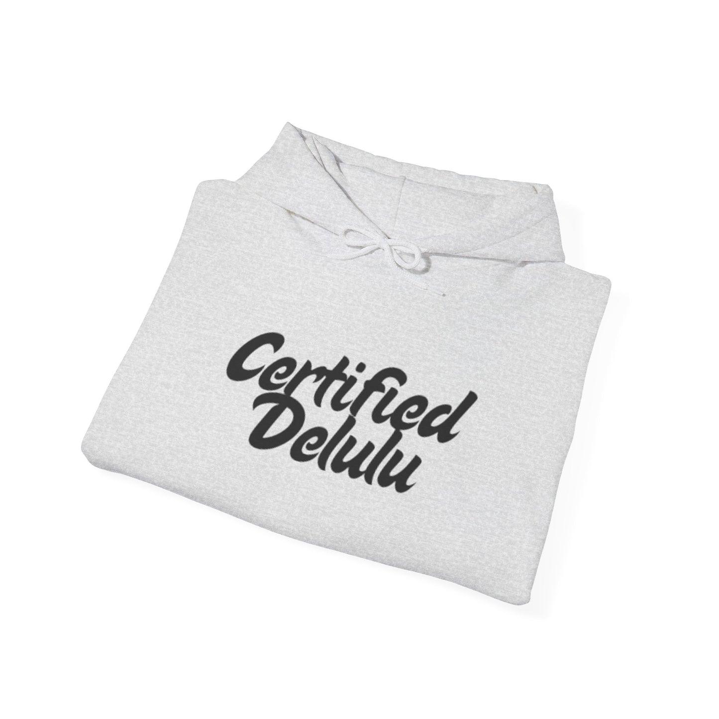 Certified Delulu Unisex Hoodie - Cozy Sweatshirt for Everyday Comfort