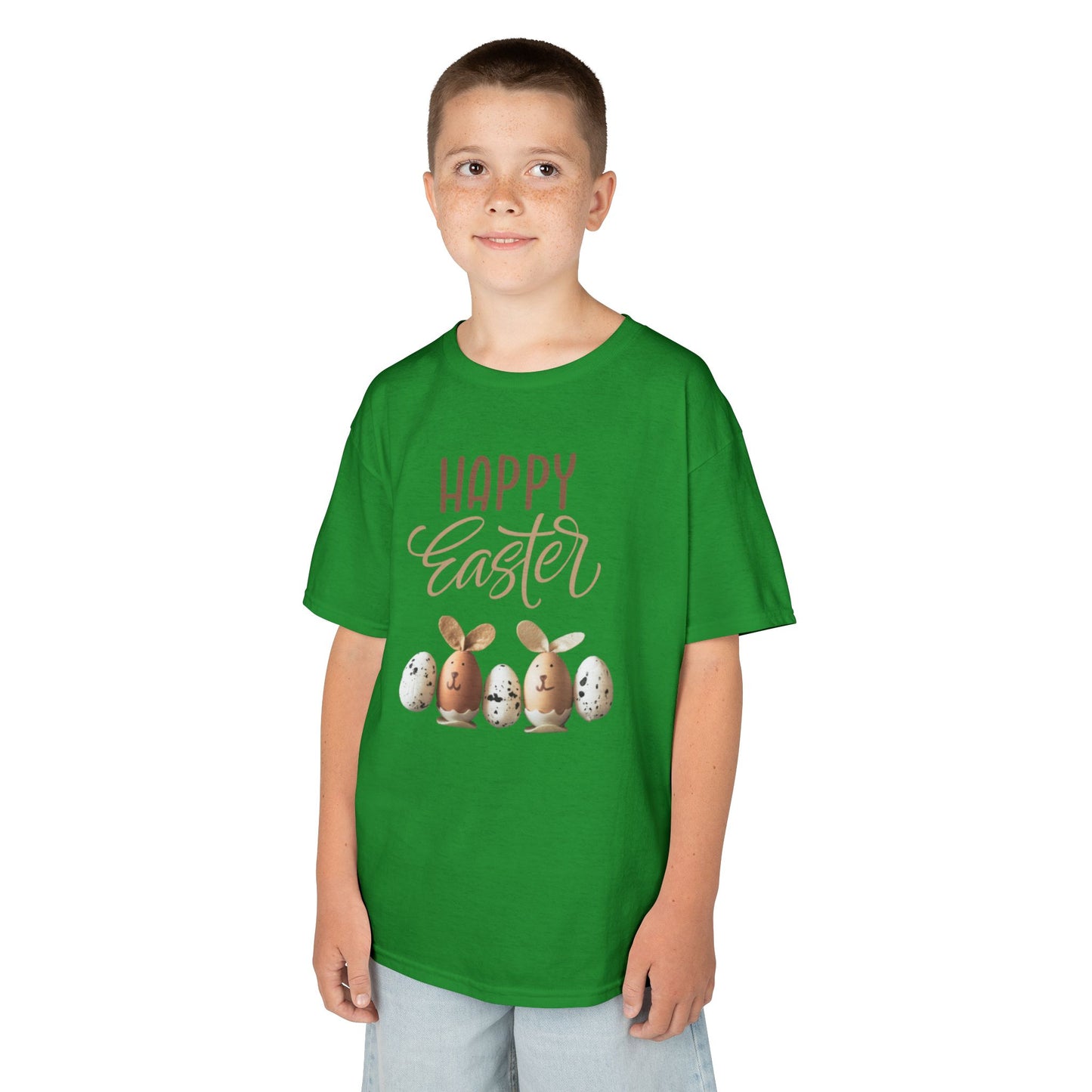 Happy Easter Kids Heavy Cotton Tee