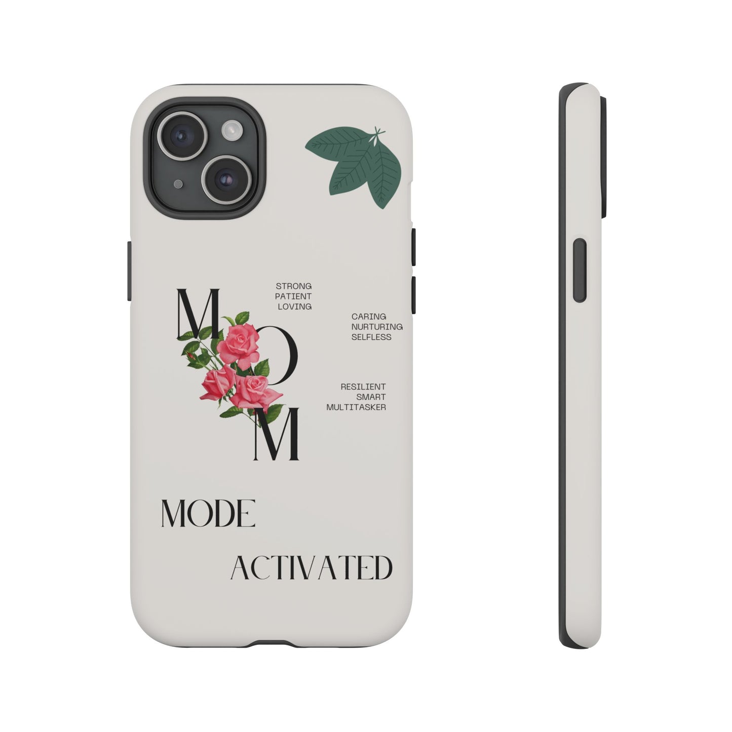 Personalized Phone Case for Moms | Mode Activated | Gift for Mother's Day, Birthday, Resilient, Loving, Durable
