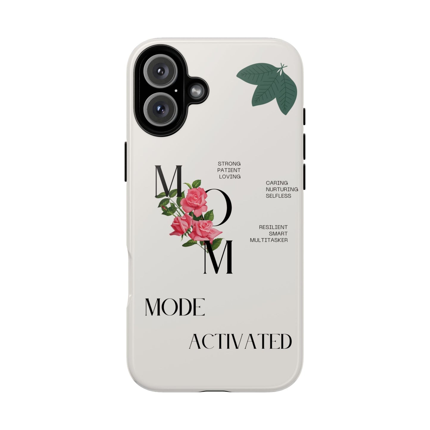 Personalized Phone Case for Moms | Mode Activated | Gift for Mother's Day, Birthday, Resilient, Loving, Durable