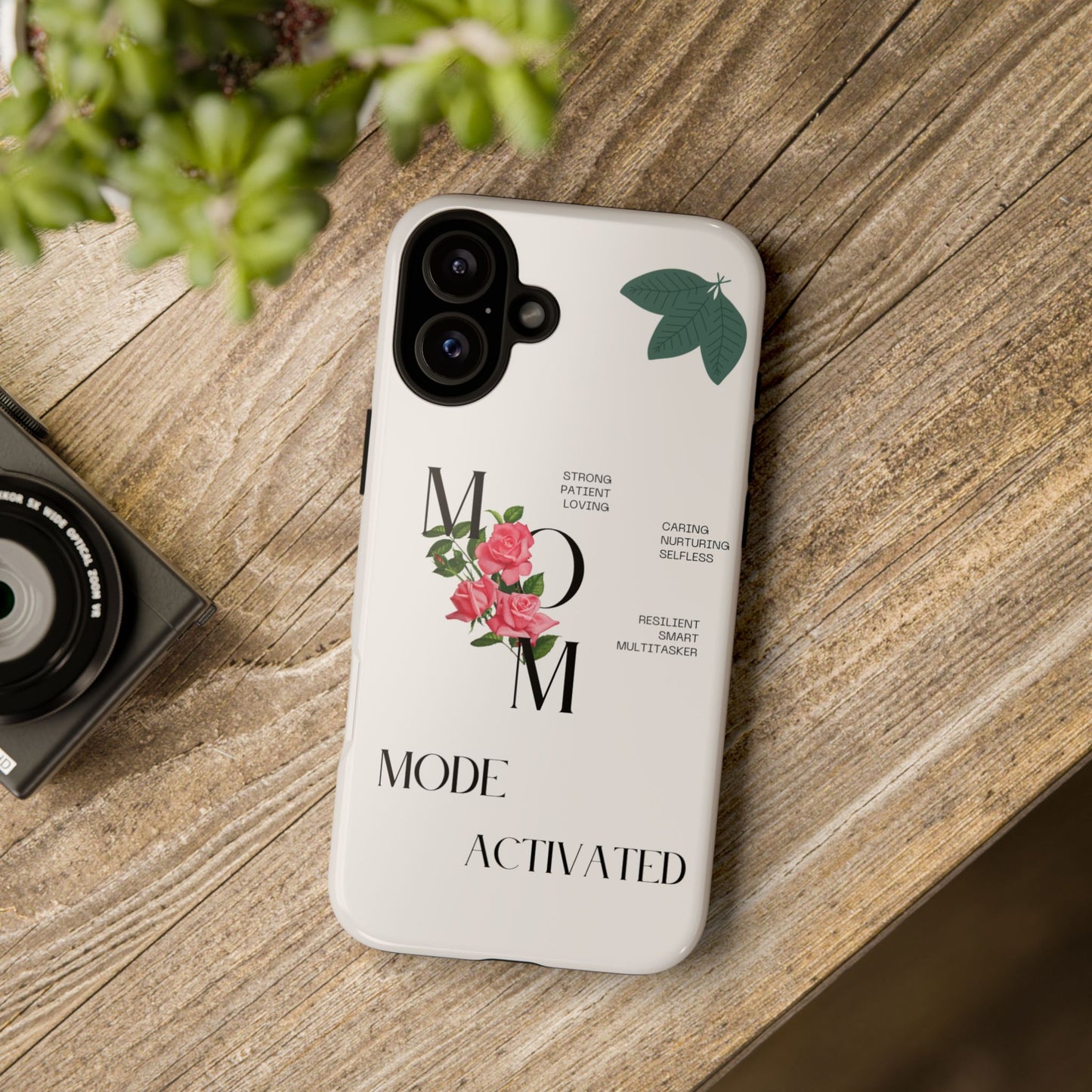 Personalized Phone Case for Moms | Mode Activated | Gift for Mother's Day, Birthday, Resilient, Loving, Durable