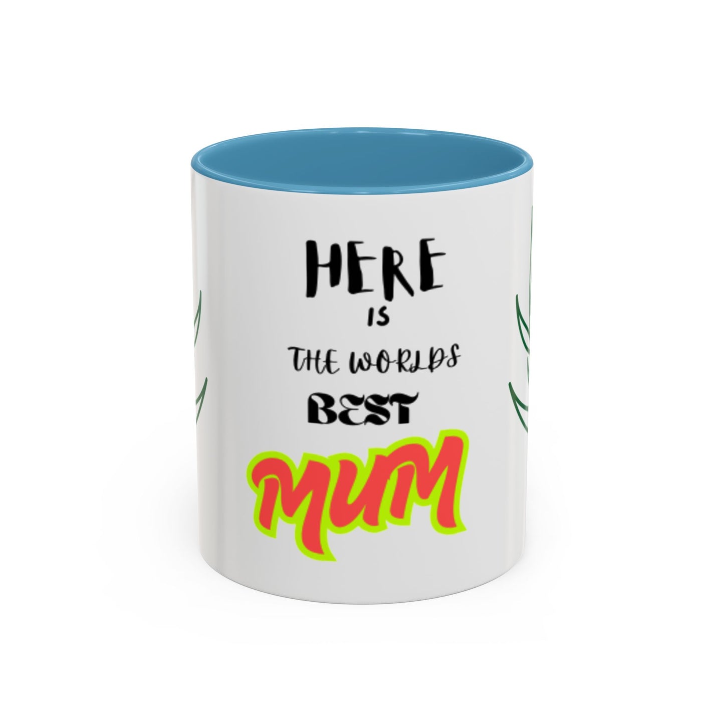 Best Mum Accent Coffee Mug | Perfect Gift for Mother's Day