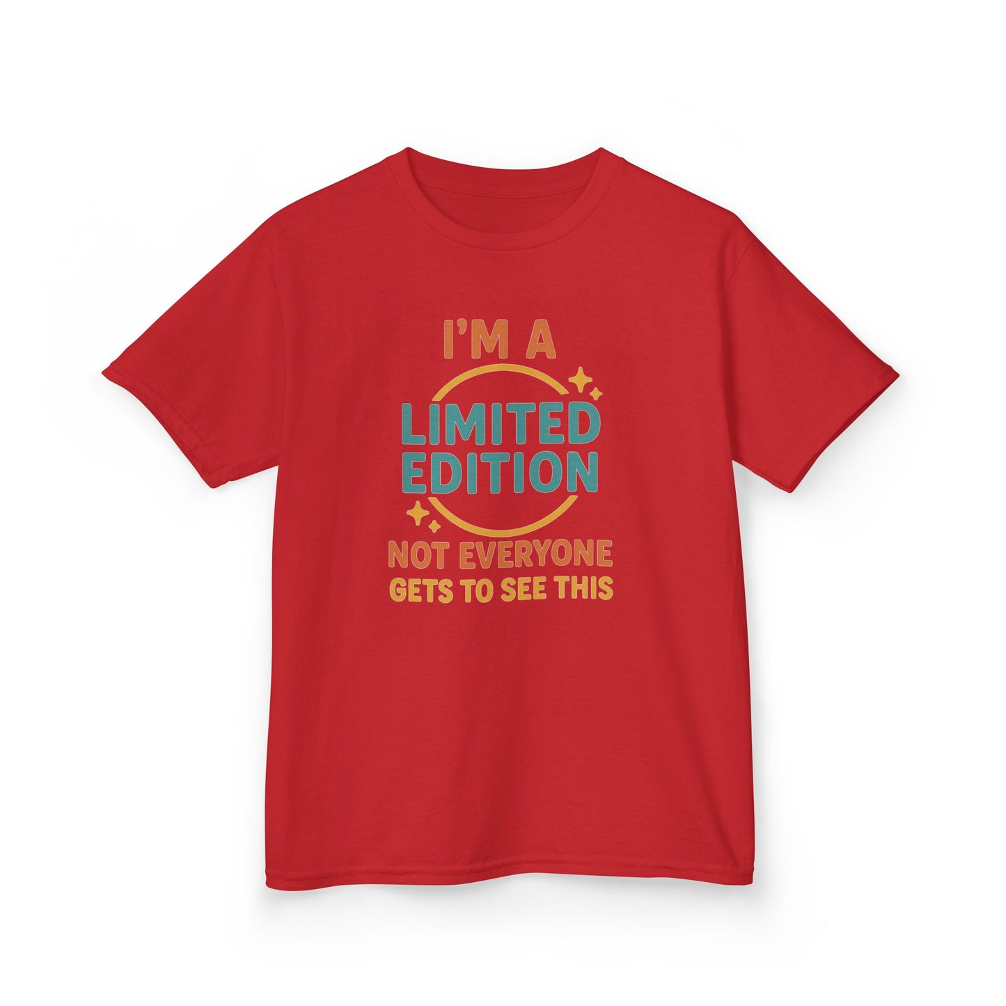 Limited Edition Kids Tee, Fun T-Shirt for Kids, Unique Gift for Birthdays, Playful Cotton Tee, Youth Apparel
