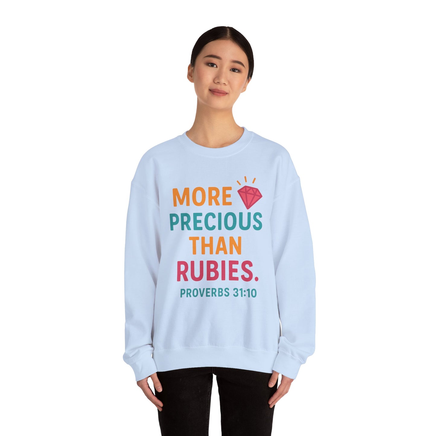 Inspirational Proverbs Sweatshirt | Cozy Crewneck | Gifts for Friends, Bible Verse Apparel, Faith Fashion, Unisex Clothing