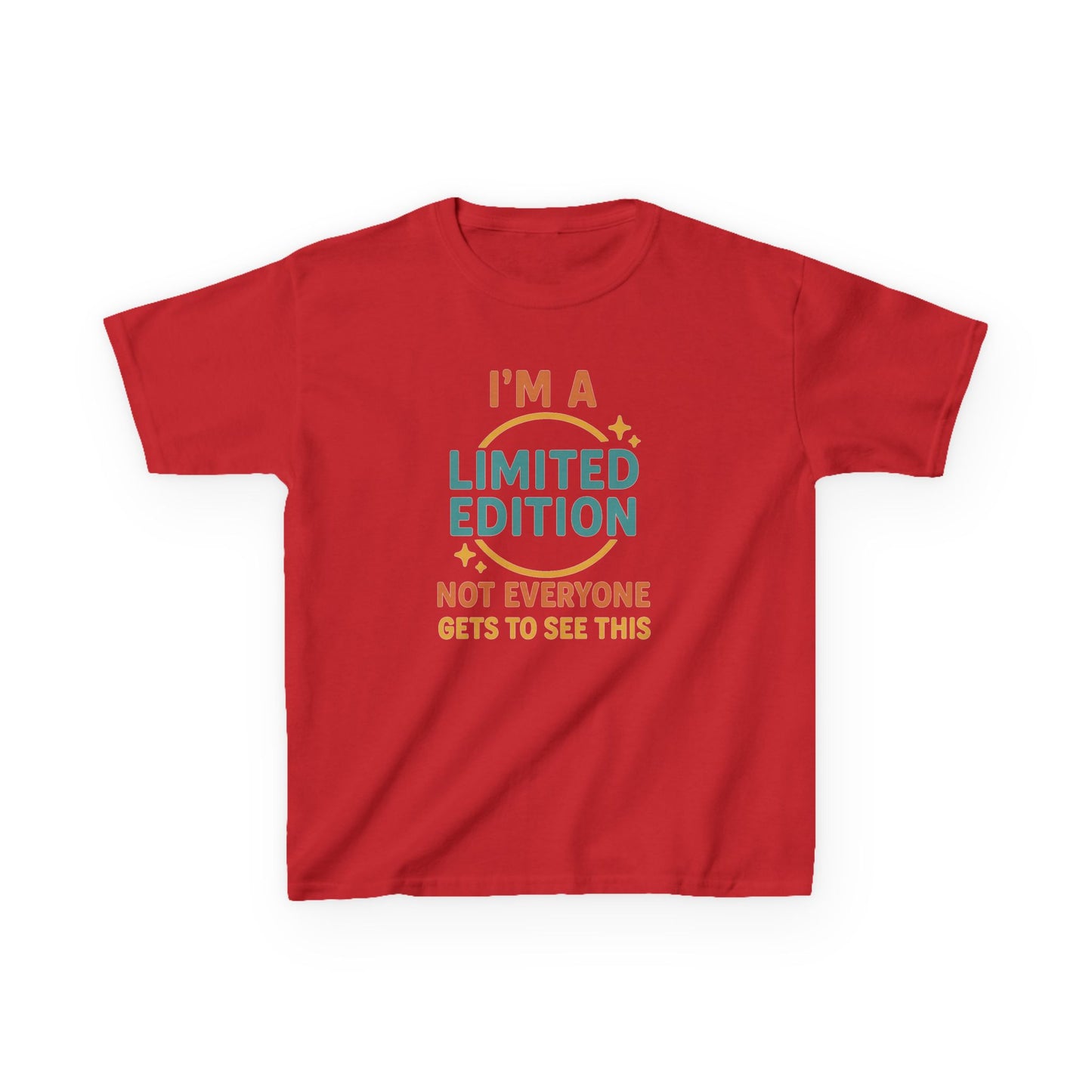Limited Edition Kids Tee, Fun T-Shirt for Kids, Unique Gift for Birthdays, Playful Cotton Tee, Youth Apparel