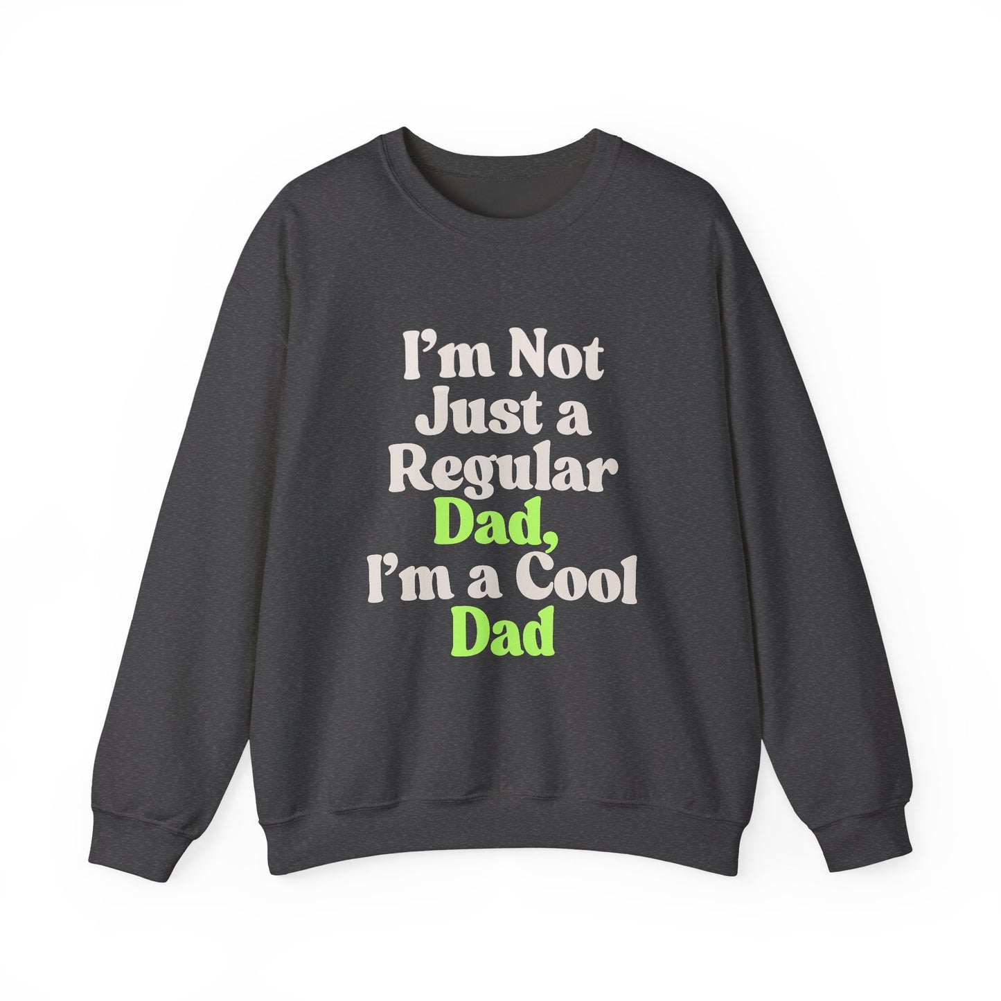 Cool Dad Crewneck Sweatshirt | Unisex Gift for Father's Day, Dad's Birthday, Casual Wear, Funny Gifts for Dads, Relaxed Fit