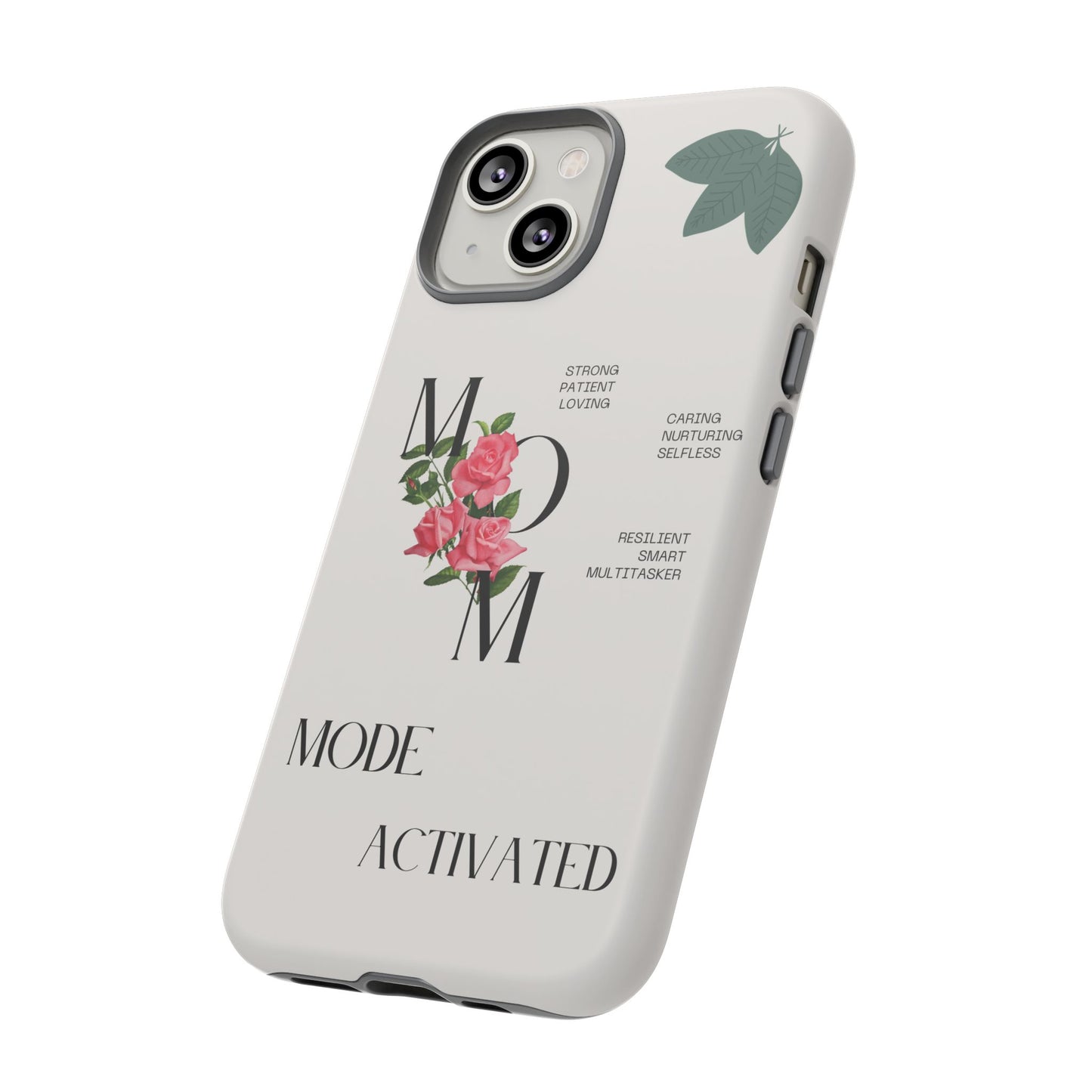 Personalized Phone Case for Moms | Mode Activated | Gift for Mother's Day, Birthday, Resilient, Loving, Durable