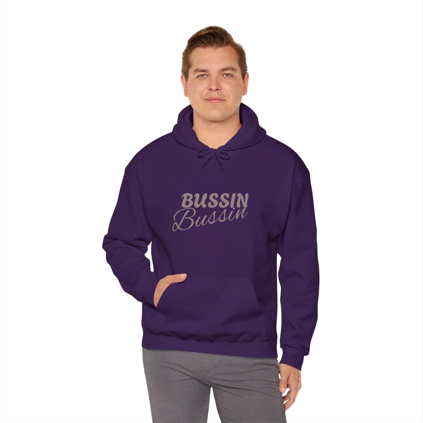 Bussin Unisex Heavy Blend Hoodie - Cozy, Trendy & Comfortable Sweatshirt