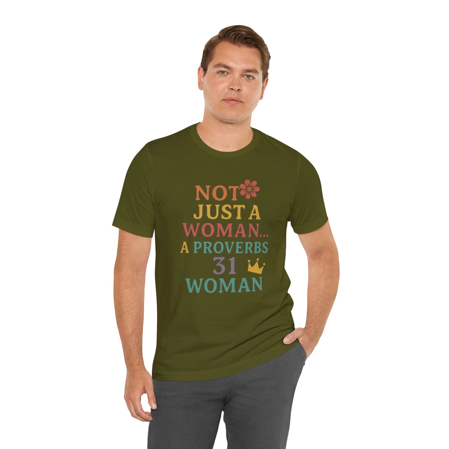 Proverbs 31 Woman Tee, Empowerment Shirt, Faith-Based Gift, Christian Apparel, Inspirational Clothing, Modest Fashion