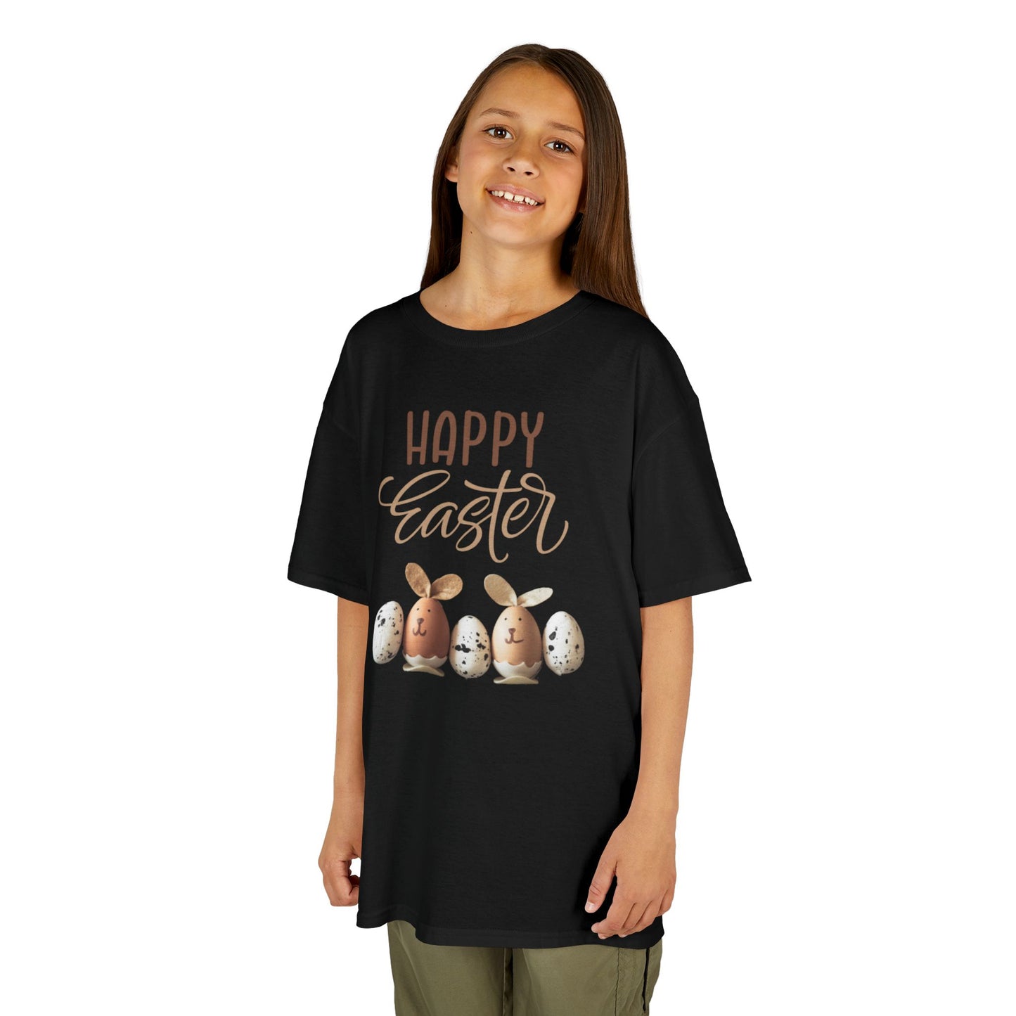Happy Easter Kids Heavy Cotton Tee