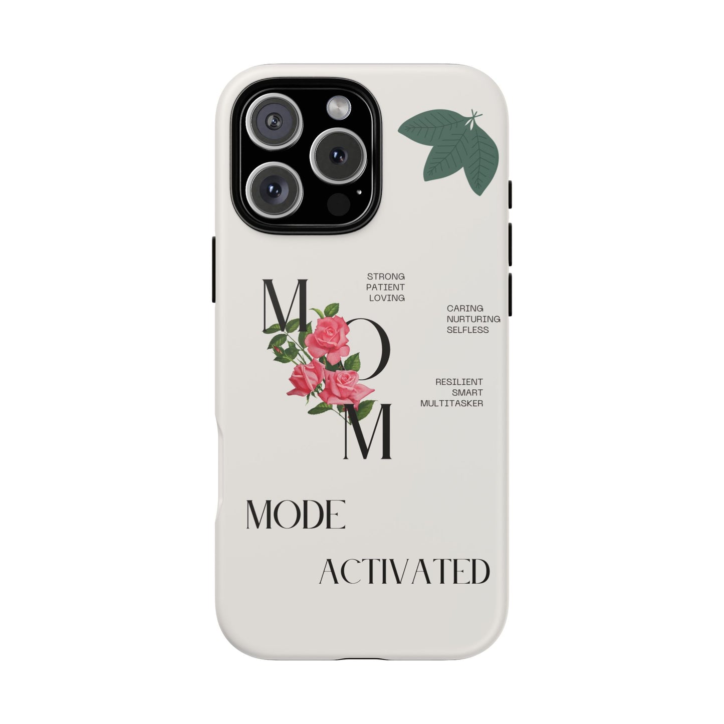 Personalized Phone Case for Moms | Mode Activated | Gift for Mother's Day, Birthday, Resilient, Loving, Durable