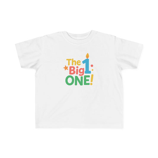 Toddler Birthday Tee: Celebrate Their Big Day with Fun, 1st Birthday Shirt, Baby Shower Gift, Toddler Apparel, Cute Kids Clothing
