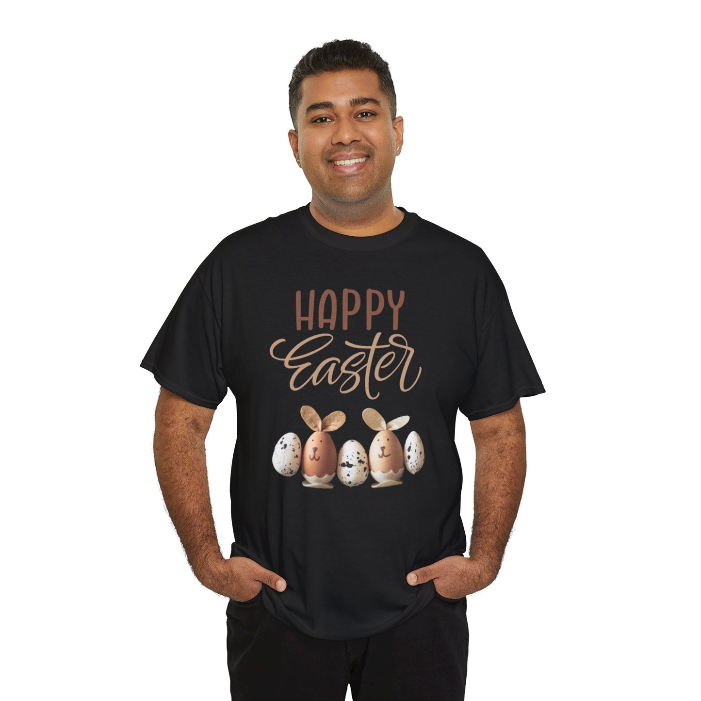 Happy Easter Unisex Heavy Cotton Tee