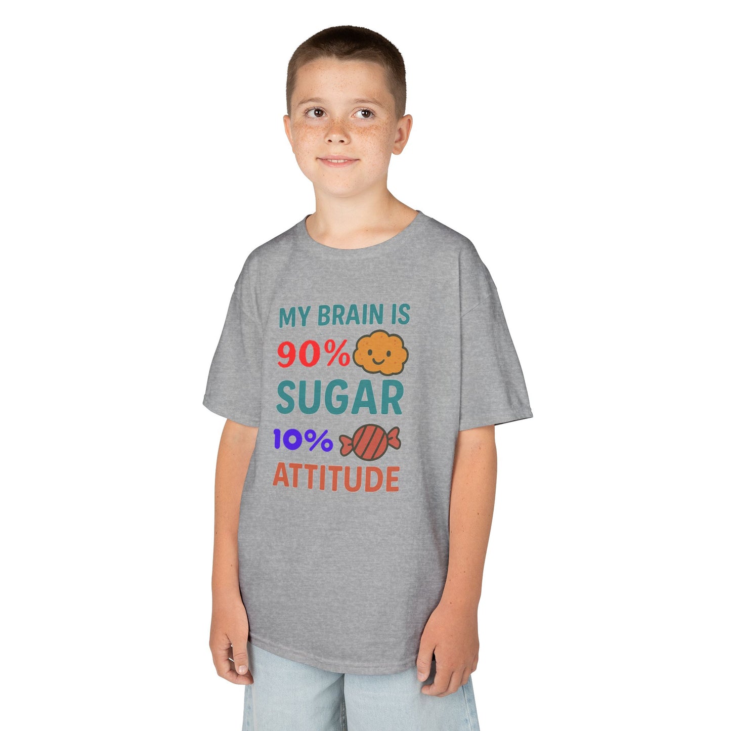 Fun Kids' Tee with Sweet Attitude