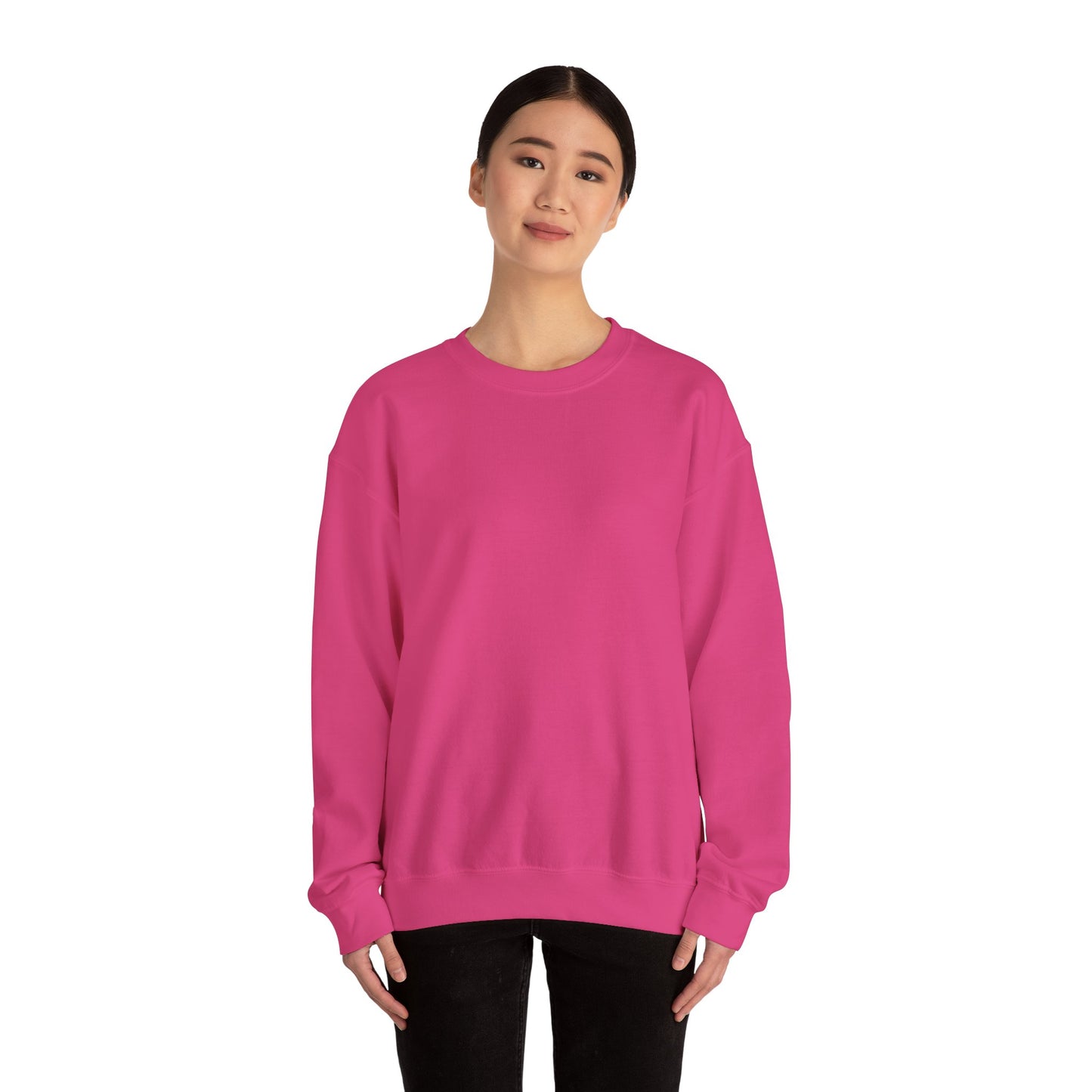 Running Late Is My Cardio Unisex Crewneck Sweatshirt - Cozy Activewear for Fitness Enthusiasts - Back print only
