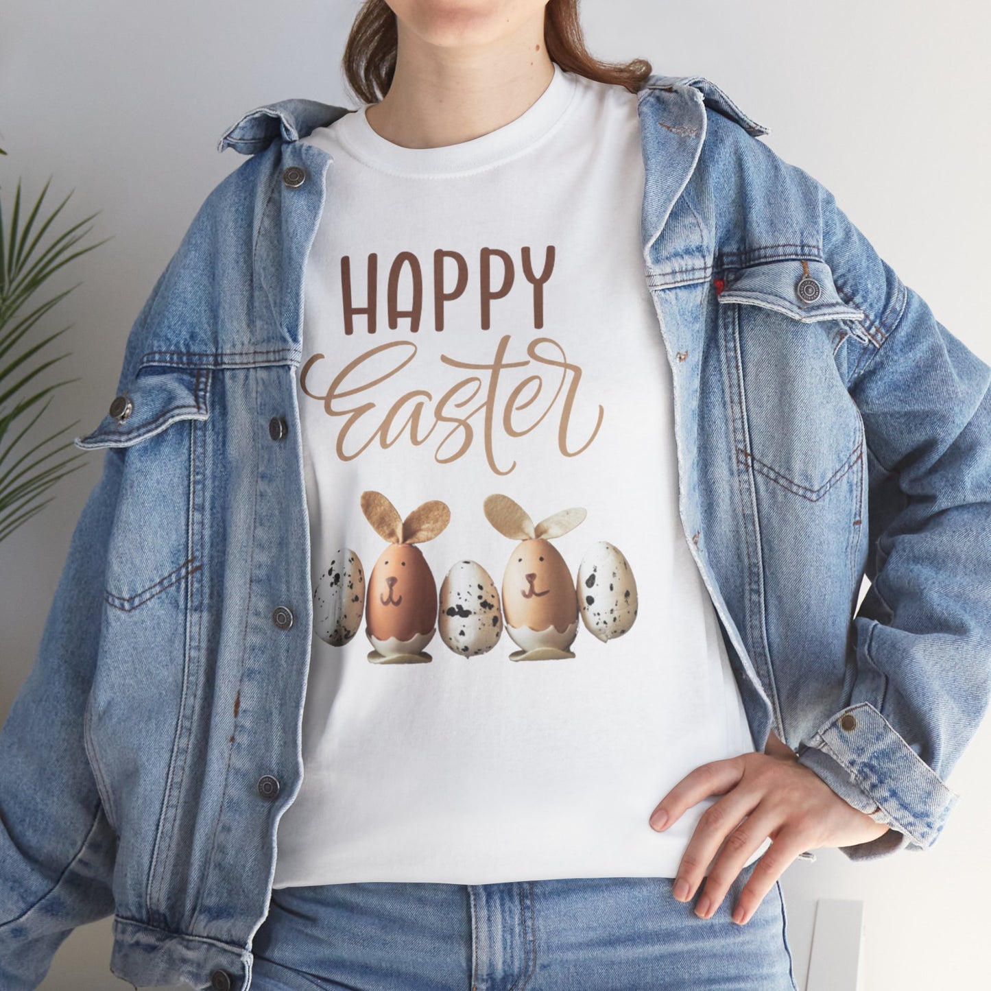 Happy Easter Unisex Heavy Cotton Tee