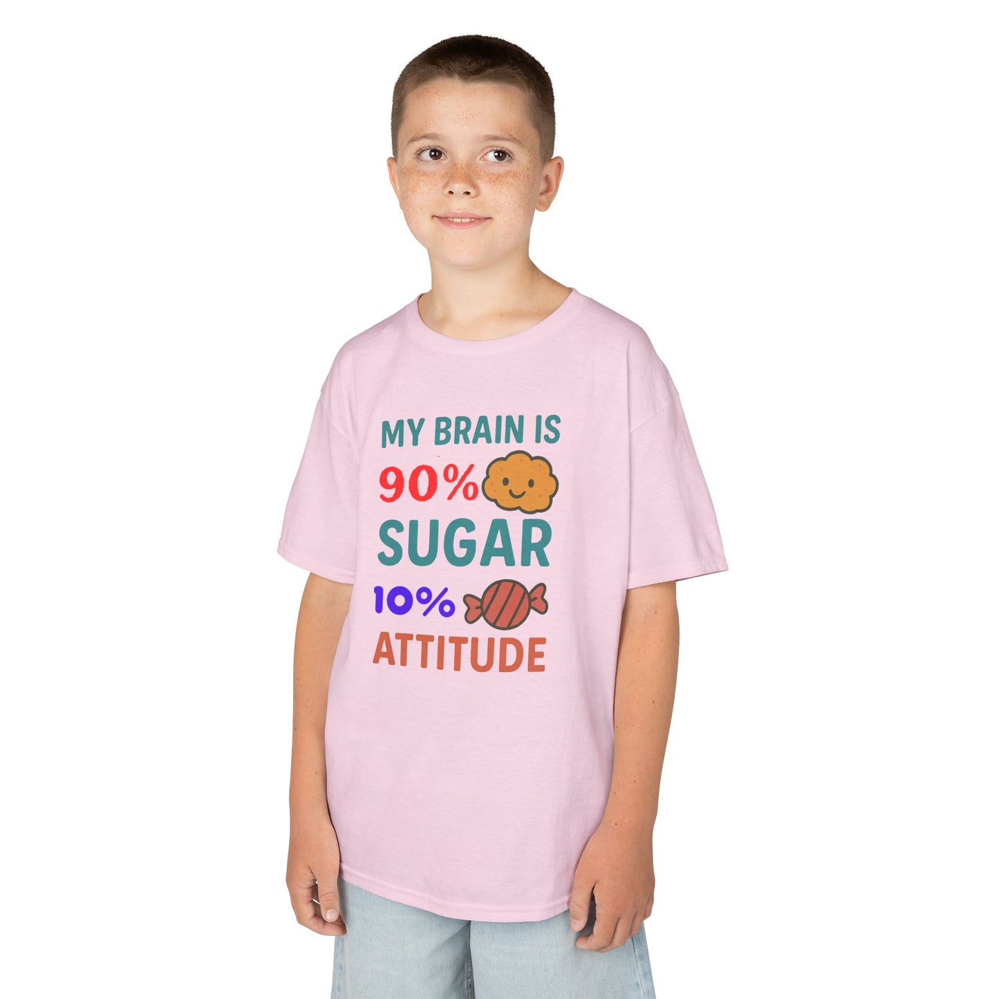 Fun Kids' Tee with Sweet Attitude