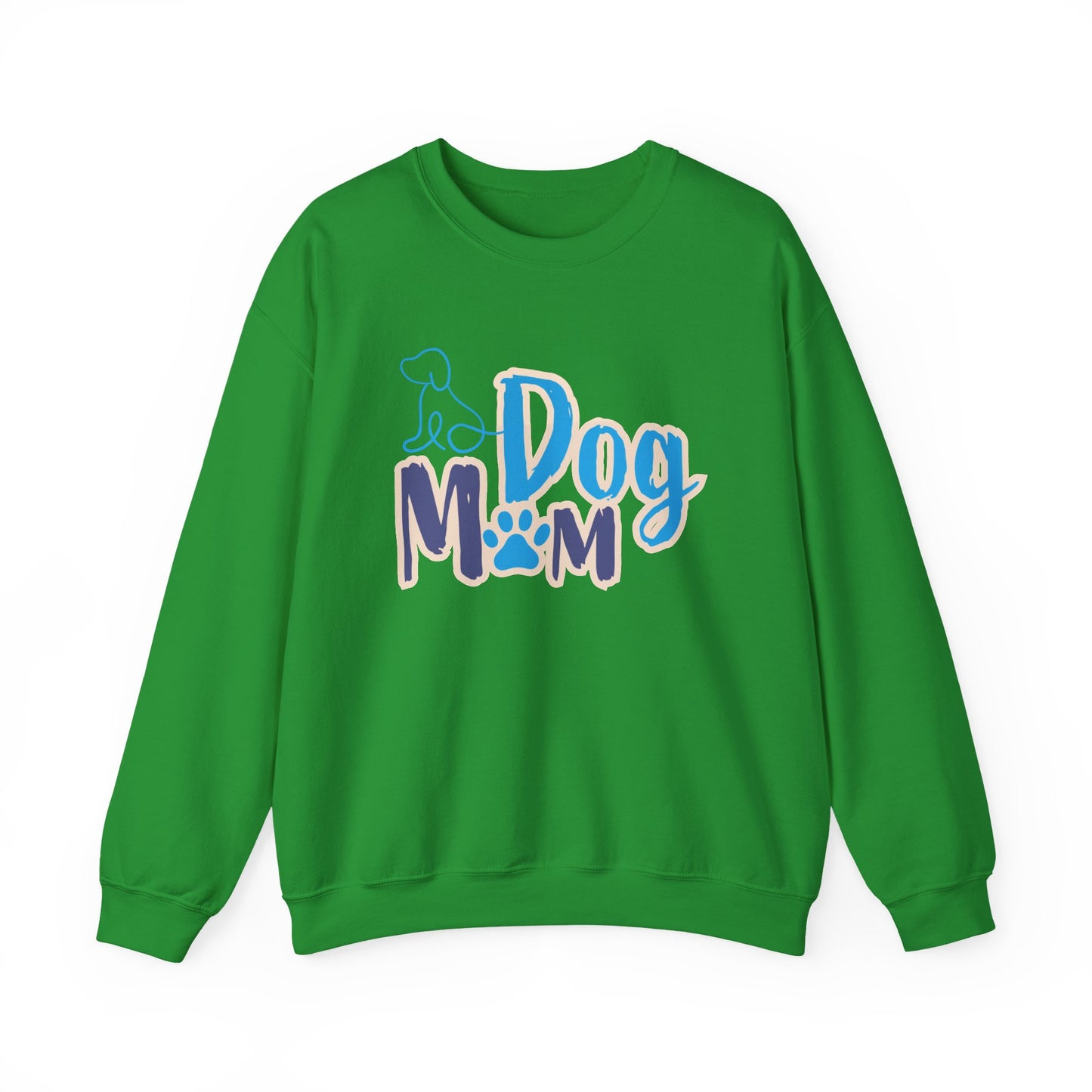 Dog Mom Sweatshirt, Unisex Dog Lover Crewneck, Pet Owner Gift, Cozy Casual Wear, Birthday & Holiday Gift for Dog Lovers