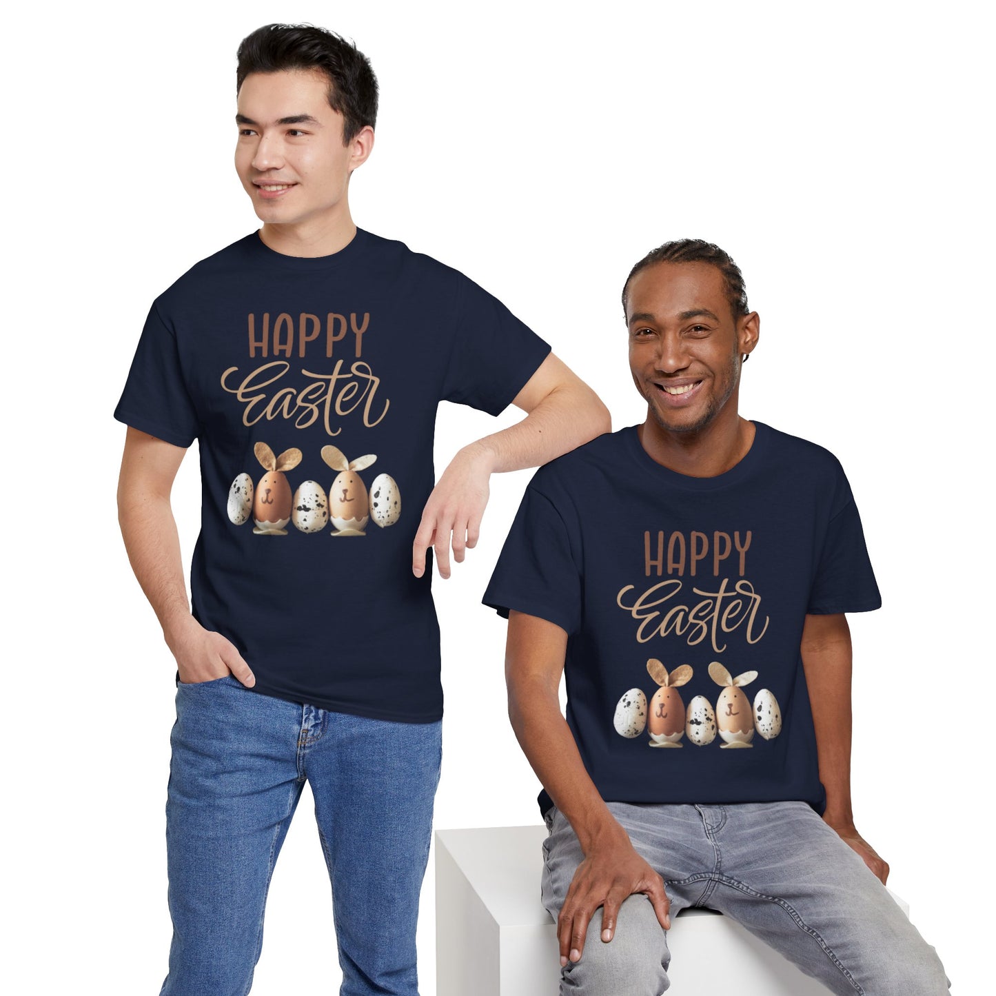 Happy Easter Unisex Heavy Cotton Tee