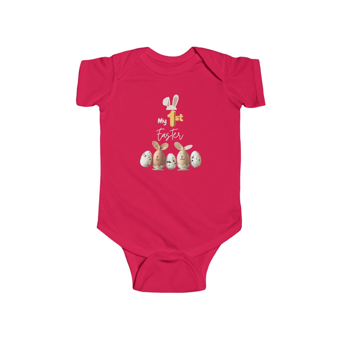 Easter Infant Bodysuit - My 1st Easter Bunny Design