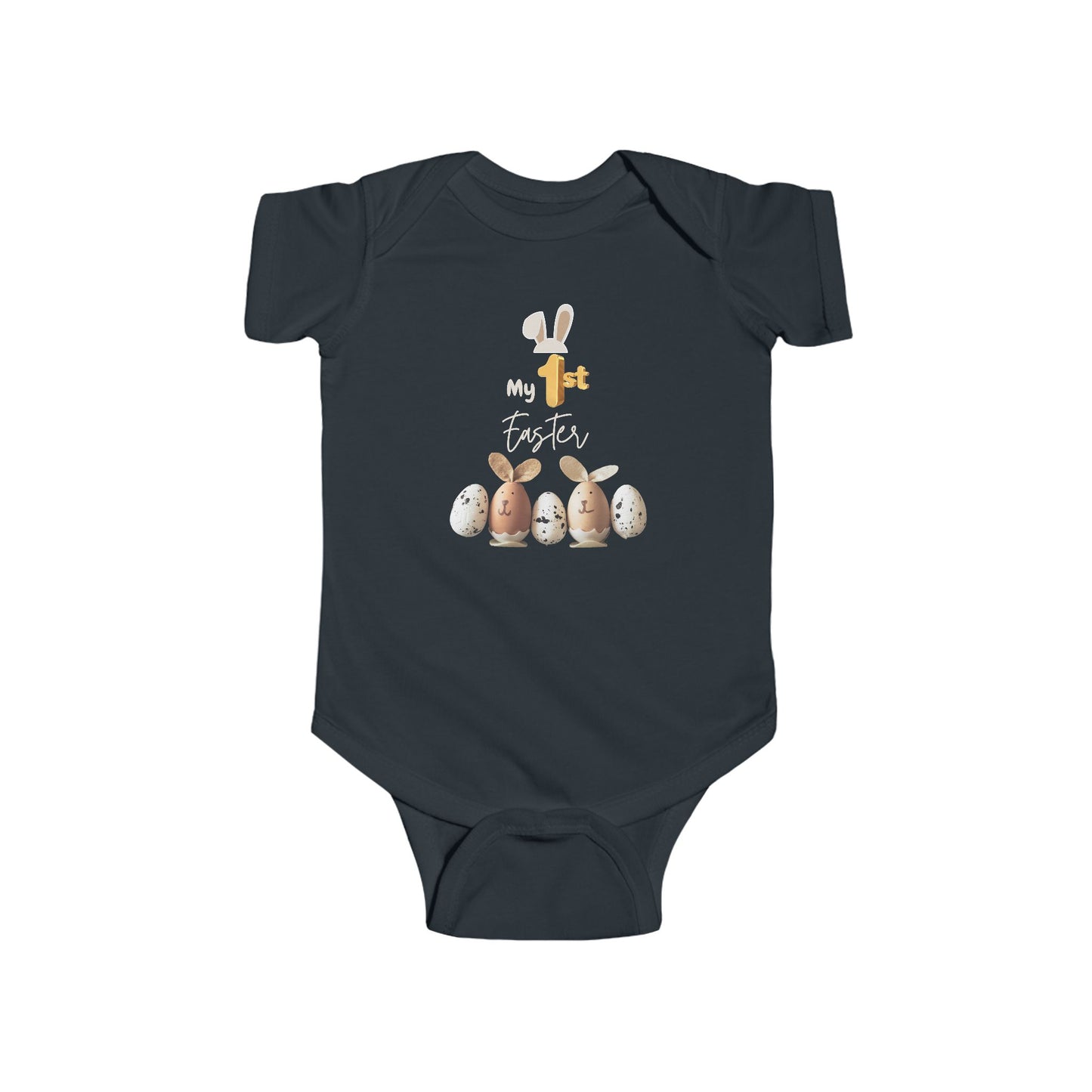 Easter Infant Bodysuit - My 1st Easter Bunny Design