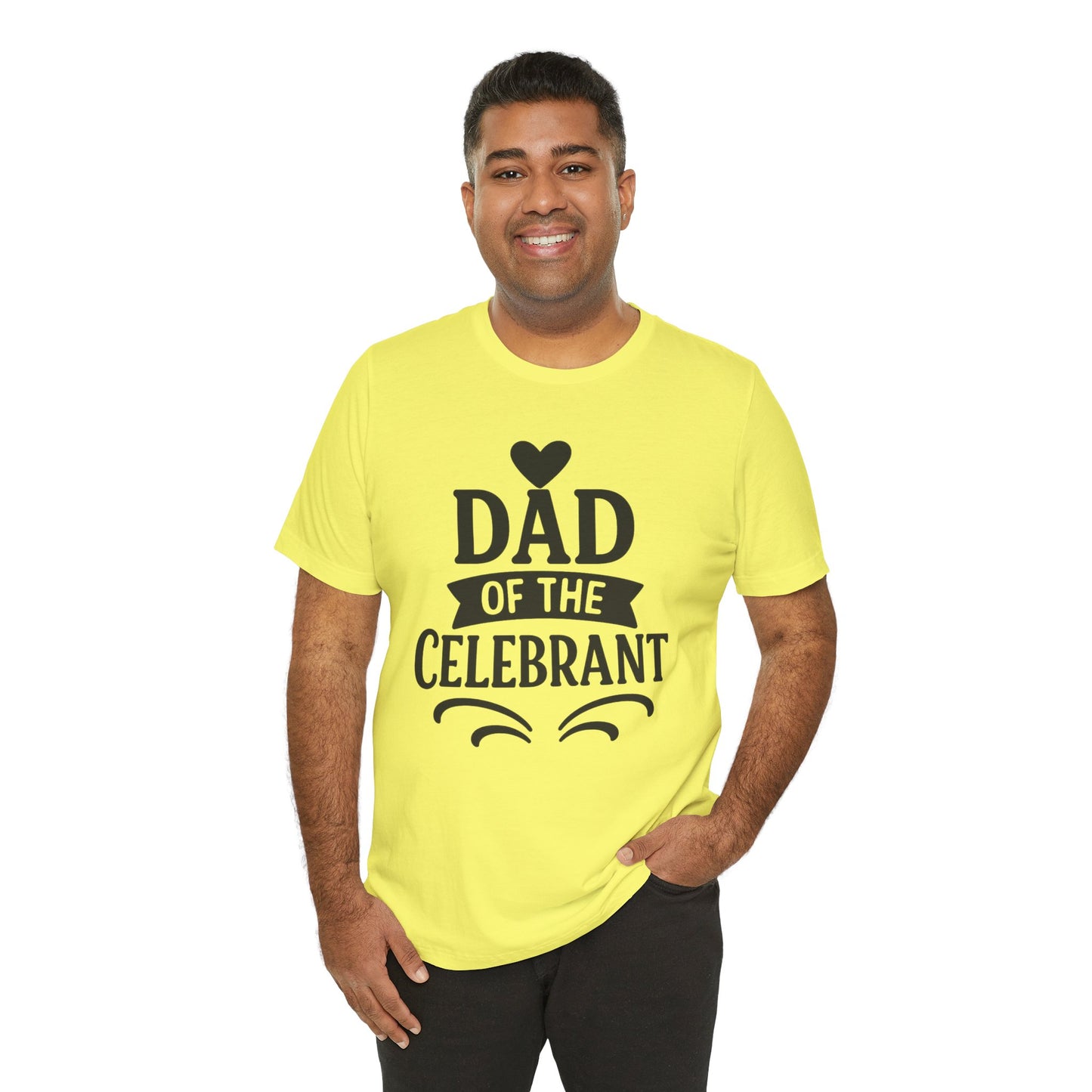 Celebration Dad Tee - Father's Day Gift, Unisex Jersey T-Shirt, Parent Humor Shirt, Casual Family Wear, Birthday Present
