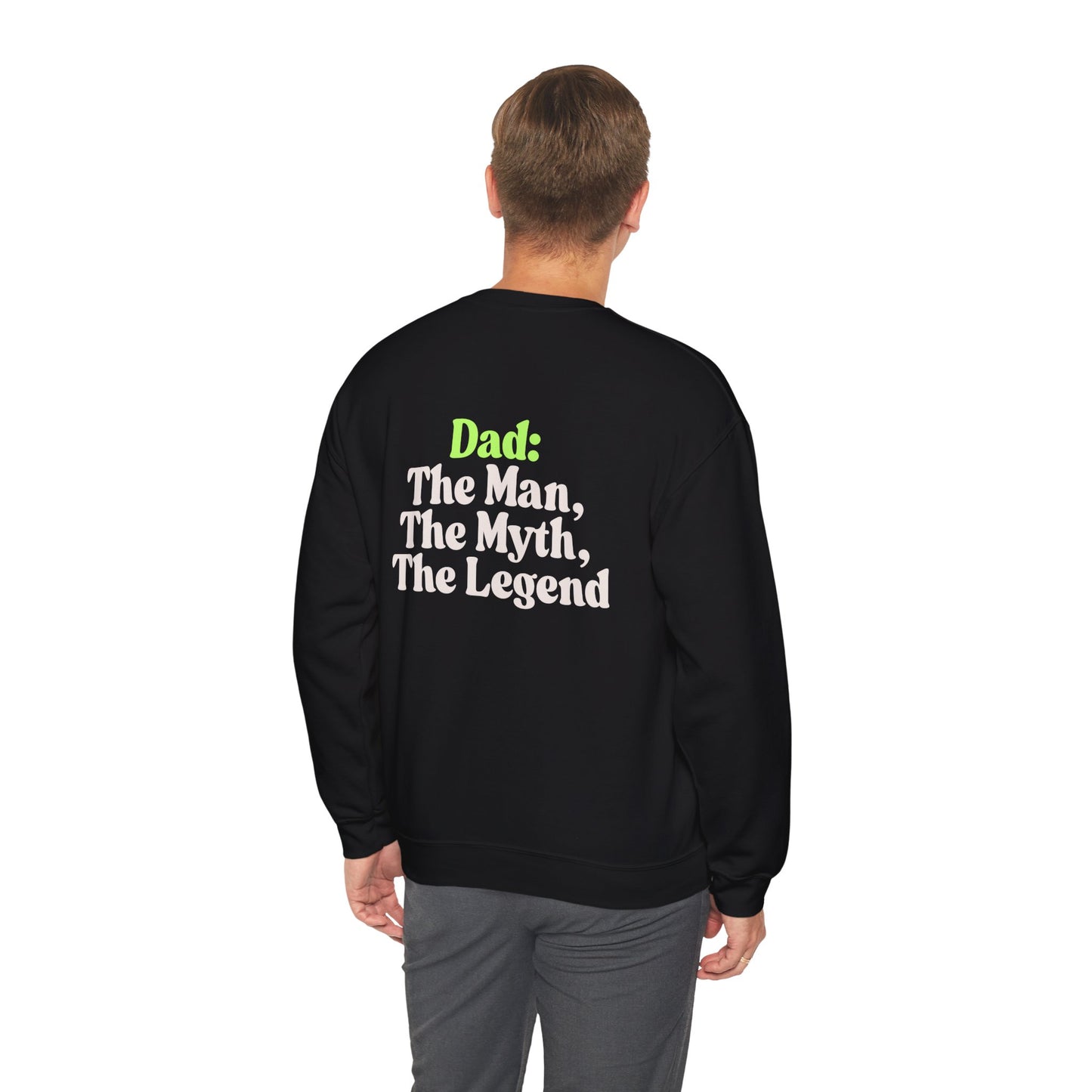 Gift for Dad, Father's Day Apparel, Casual Wear, Dad's Birthday Gift - Print on the back only