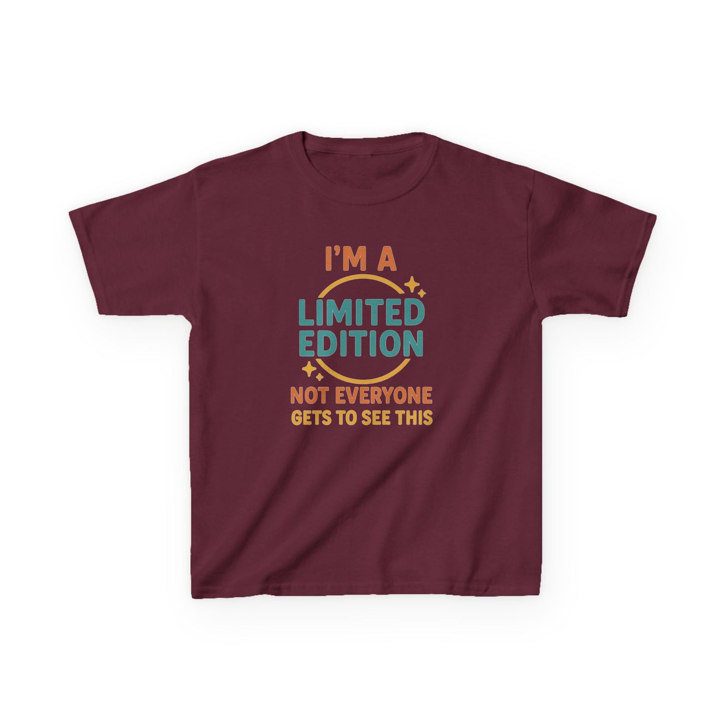 Limited Edition Kids Tee, Fun T-Shirt for Kids, Unique Gift for Birthdays, Playful Cotton Tee, Youth Apparel