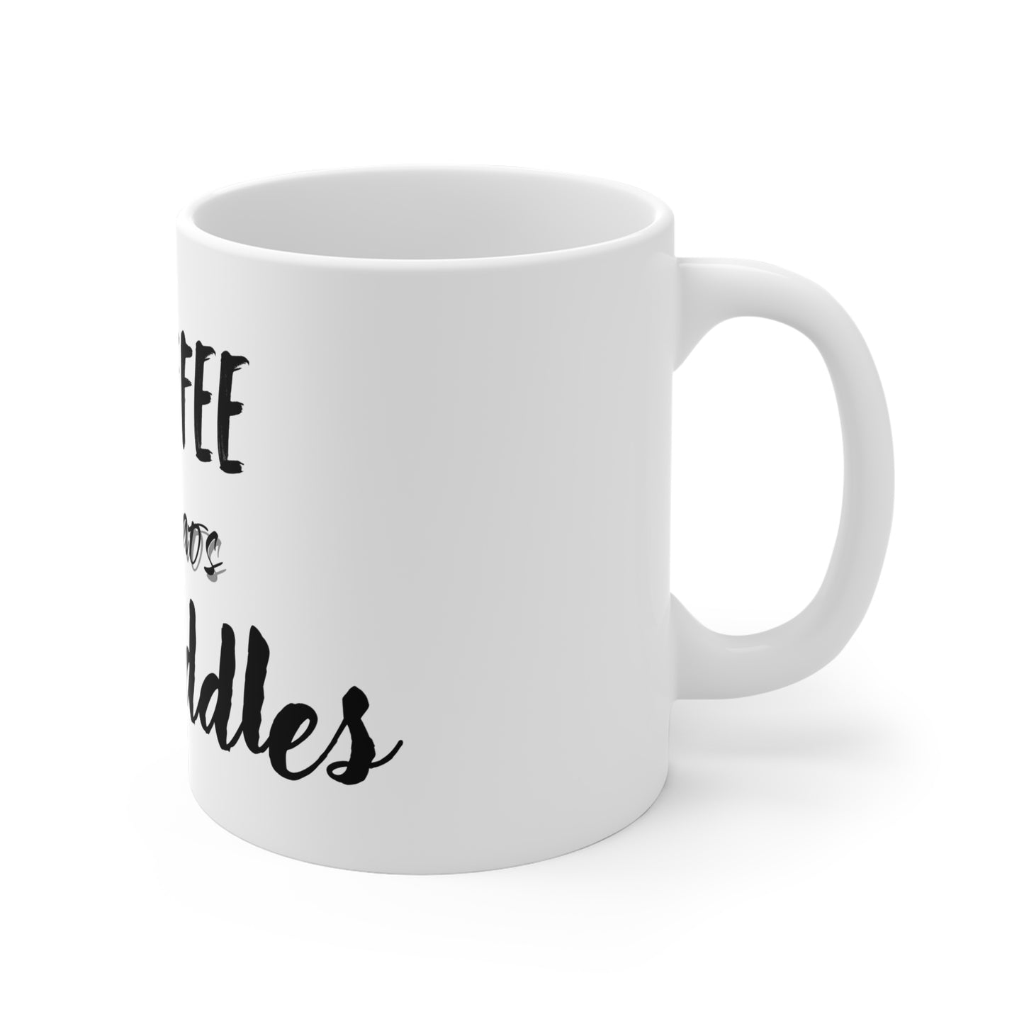 Coffee Chaos Cuddles Ceramic Mug - Perfect Gift for Coffee Lovers