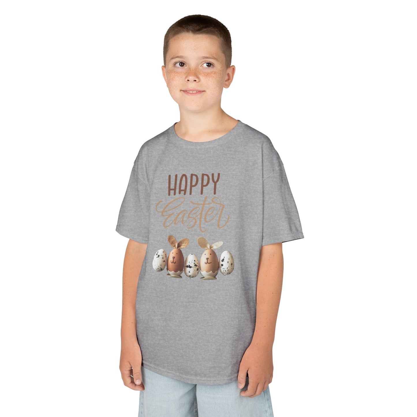 Happy Easter Kids Heavy Cotton Tee