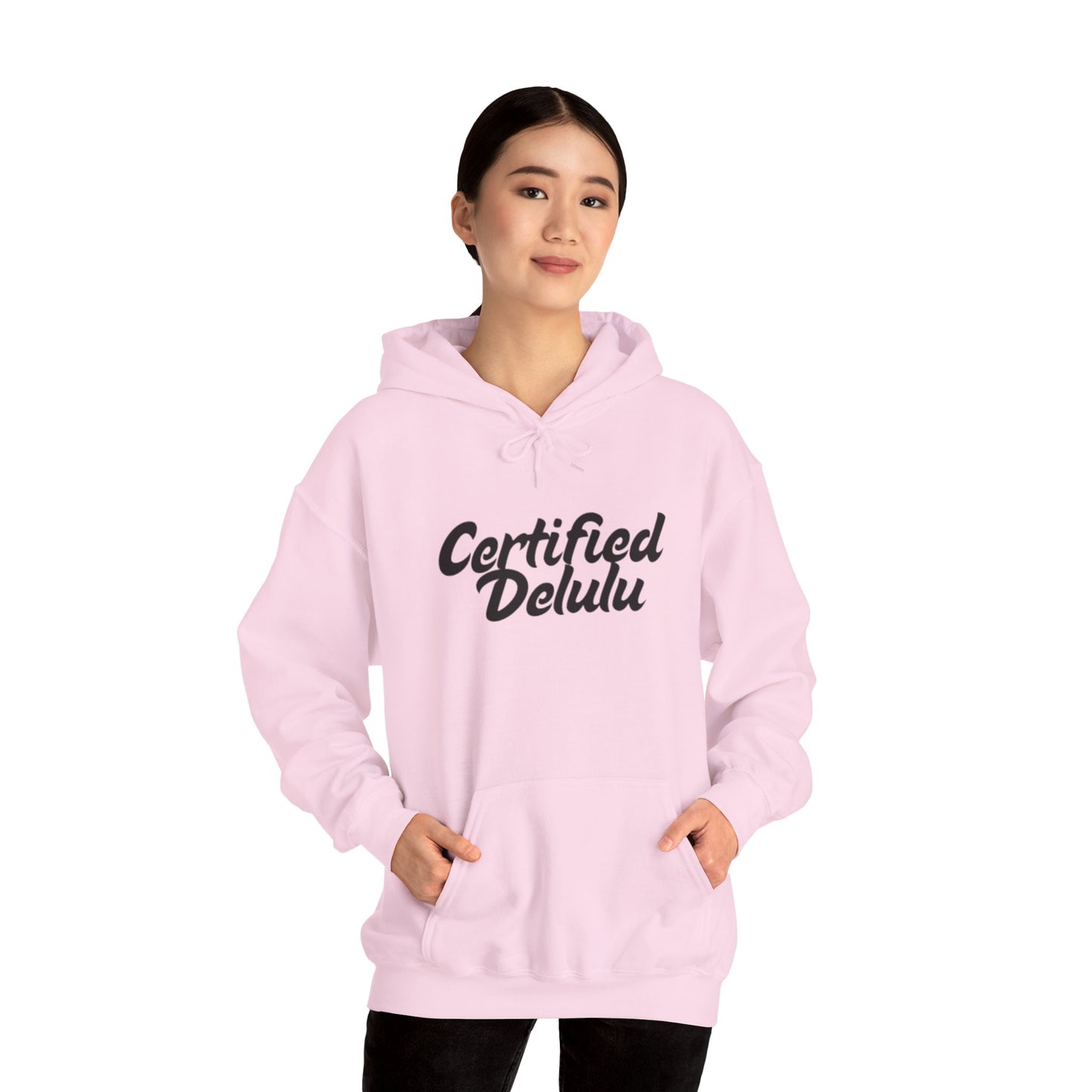 Certified Delulu Unisex Hoodie - Cozy Sweatshirt for Everyday Comfort