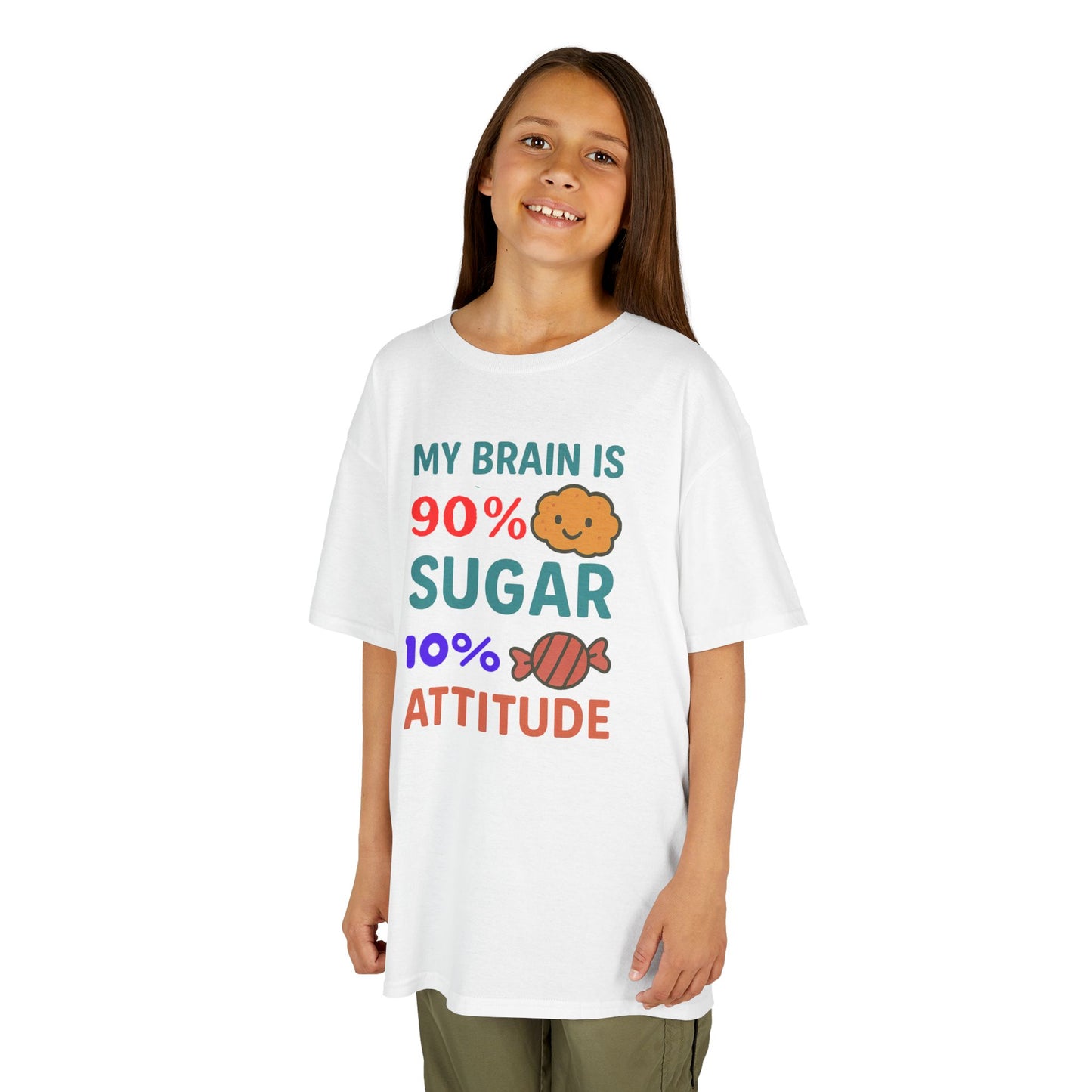 Fun Kids' Tee with Sweet Attitude