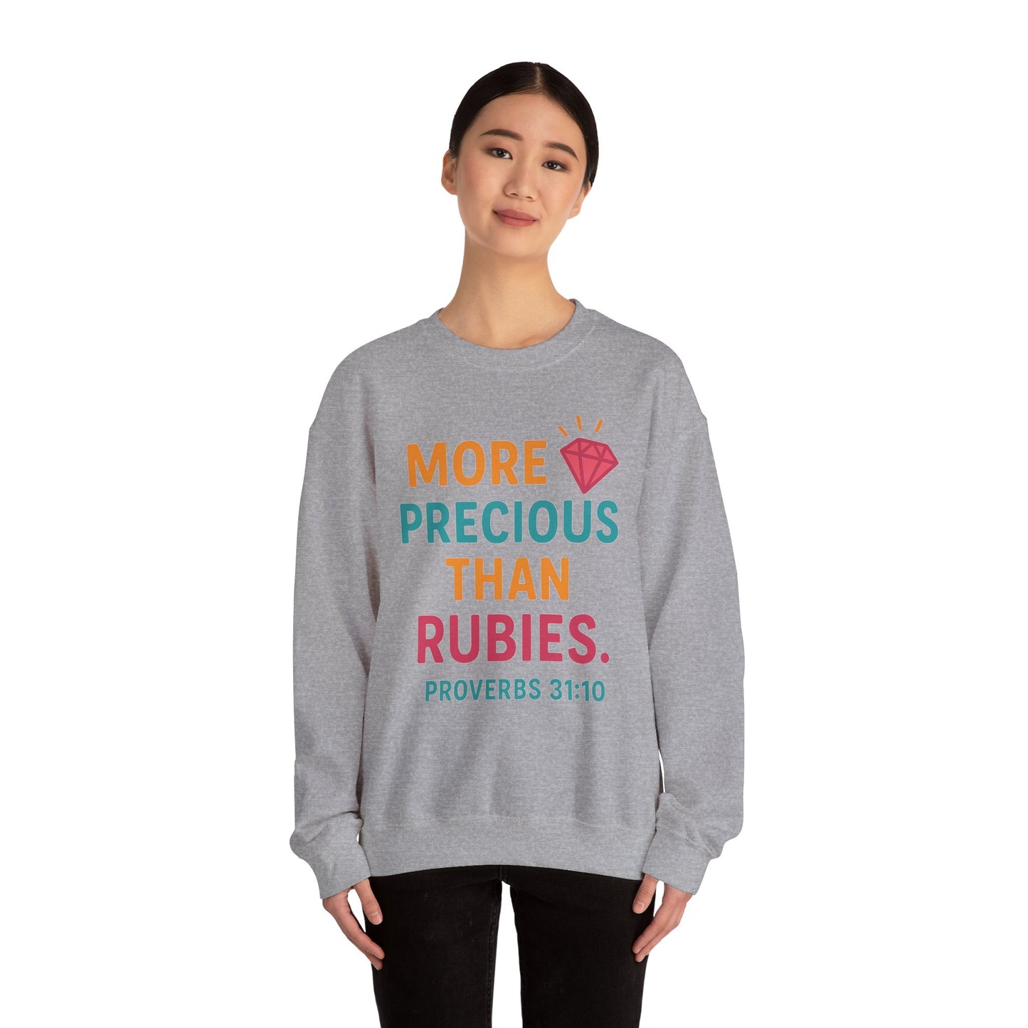 Inspirational Proverbs Sweatshirt | Cozy Crewneck | Gifts for Friends, Bible Verse Apparel, Faith Fashion, Unisex Clothing