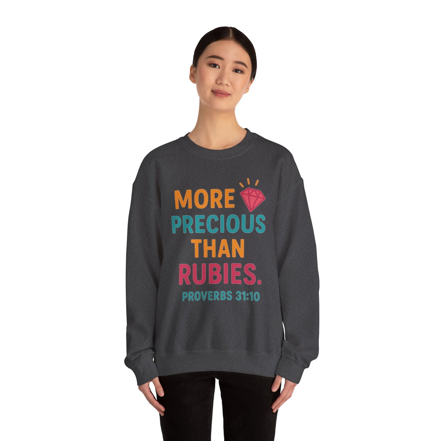 Inspirational Proverbs Sweatshirt | Cozy Crewneck | Gifts for Friends, Bible Verse Apparel, Faith Fashion, Unisex Clothing