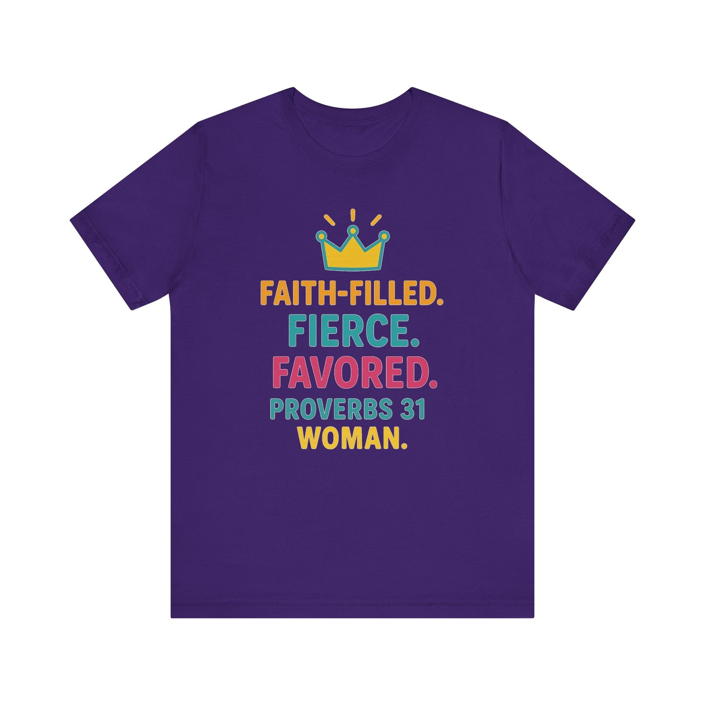 Faith-Filled Proverbs 31 Unisex Tee, Inspirational T-Shirt, Christian Apparel, Faith-Based Gifts, Motivational Top