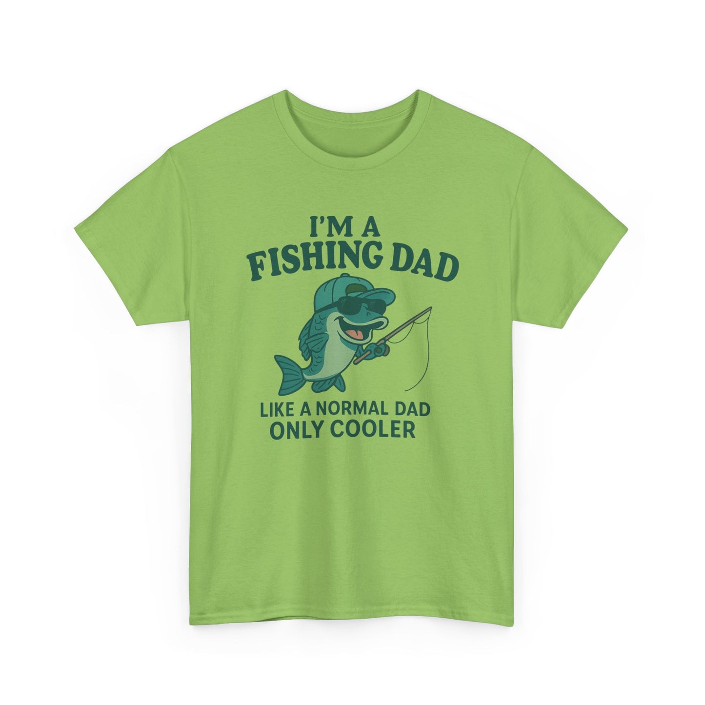 Fishing Dad Humor Tee - Perfect Gift for Father's Day, Fishing Enthusiasts, Casual Wear, Family Gatherings, Summer Fun