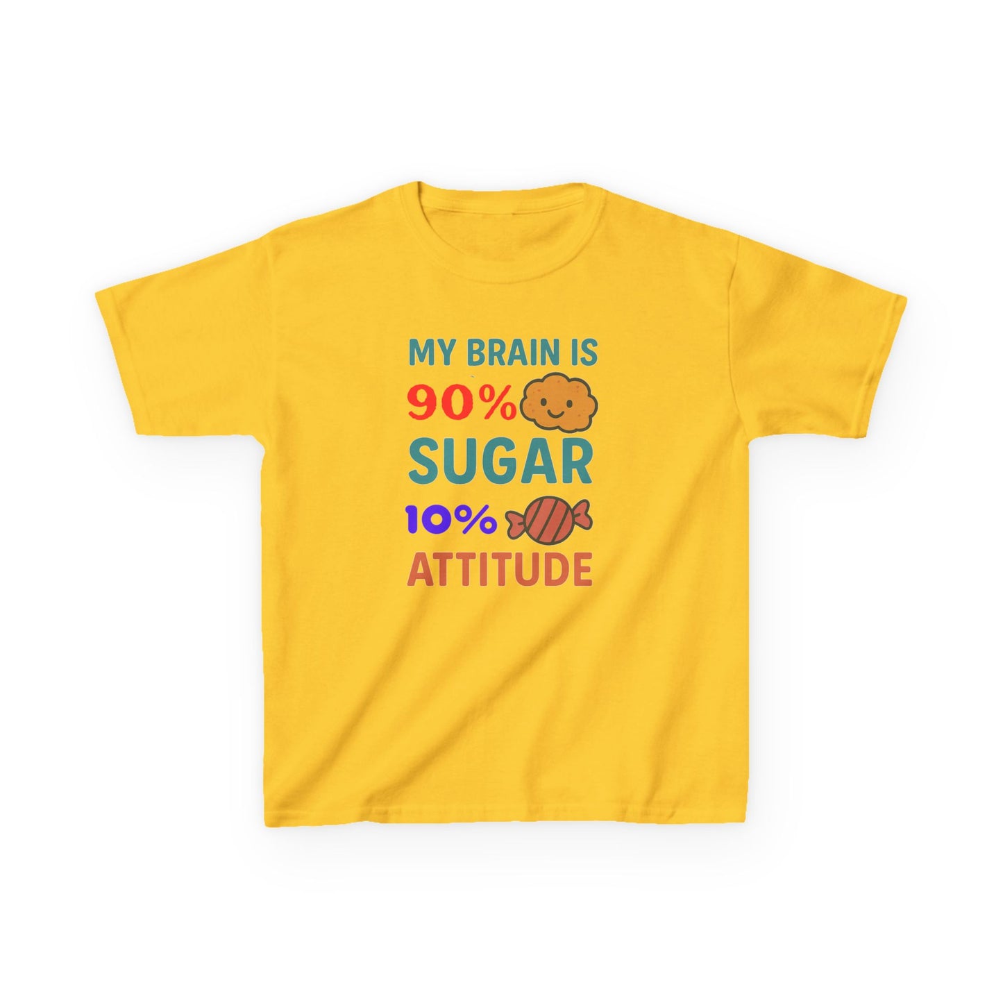 Fun Kids' Tee with Sweet Attitude