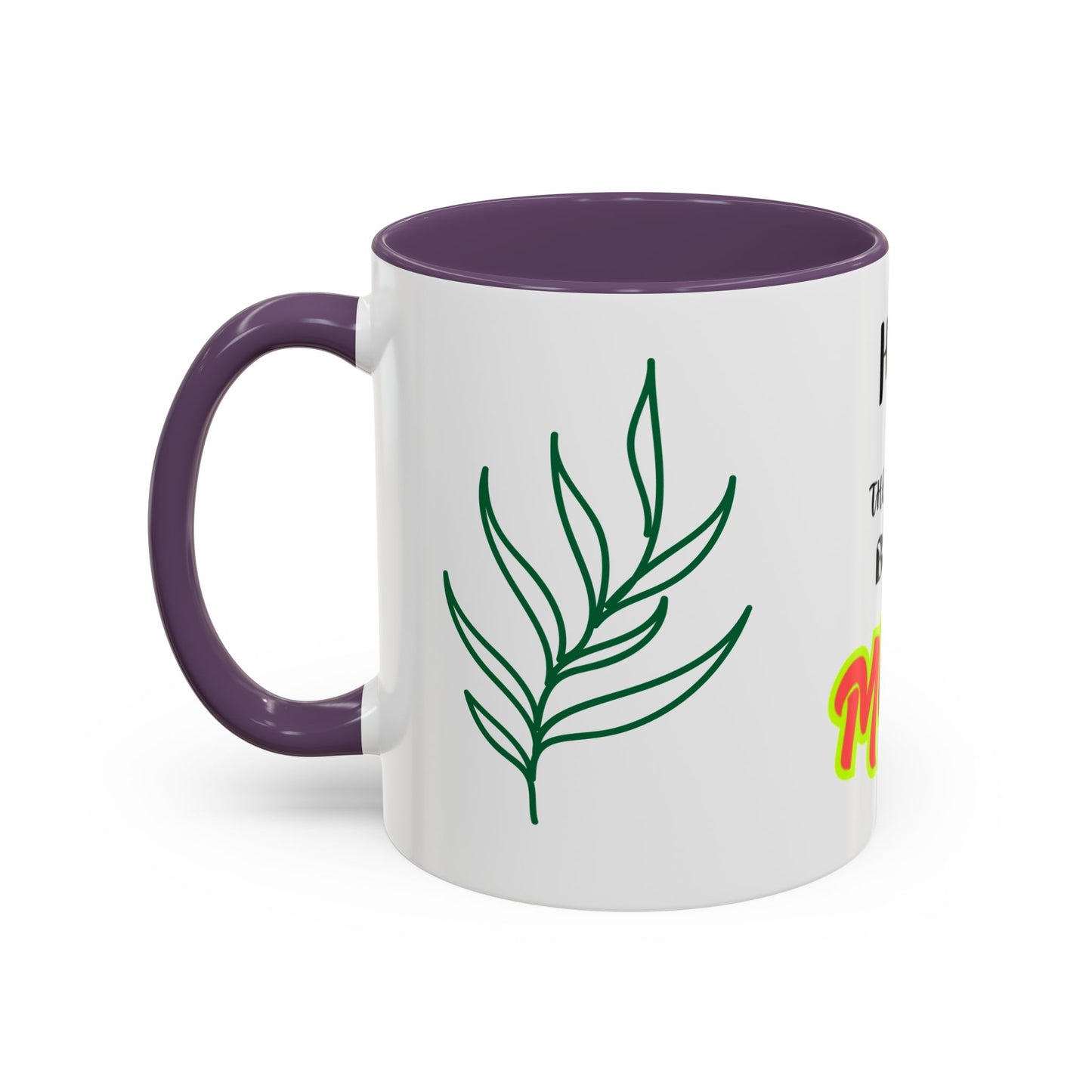 Best Mum Accent Coffee Mug | Perfect Gift for Mother's Day