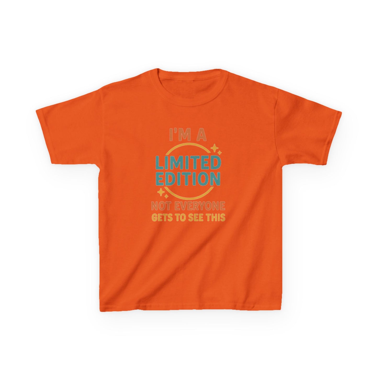 Limited Edition Kids Tee, Fun T-Shirt for Kids, Unique Gift for Birthdays, Playful Cotton Tee, Youth Apparel