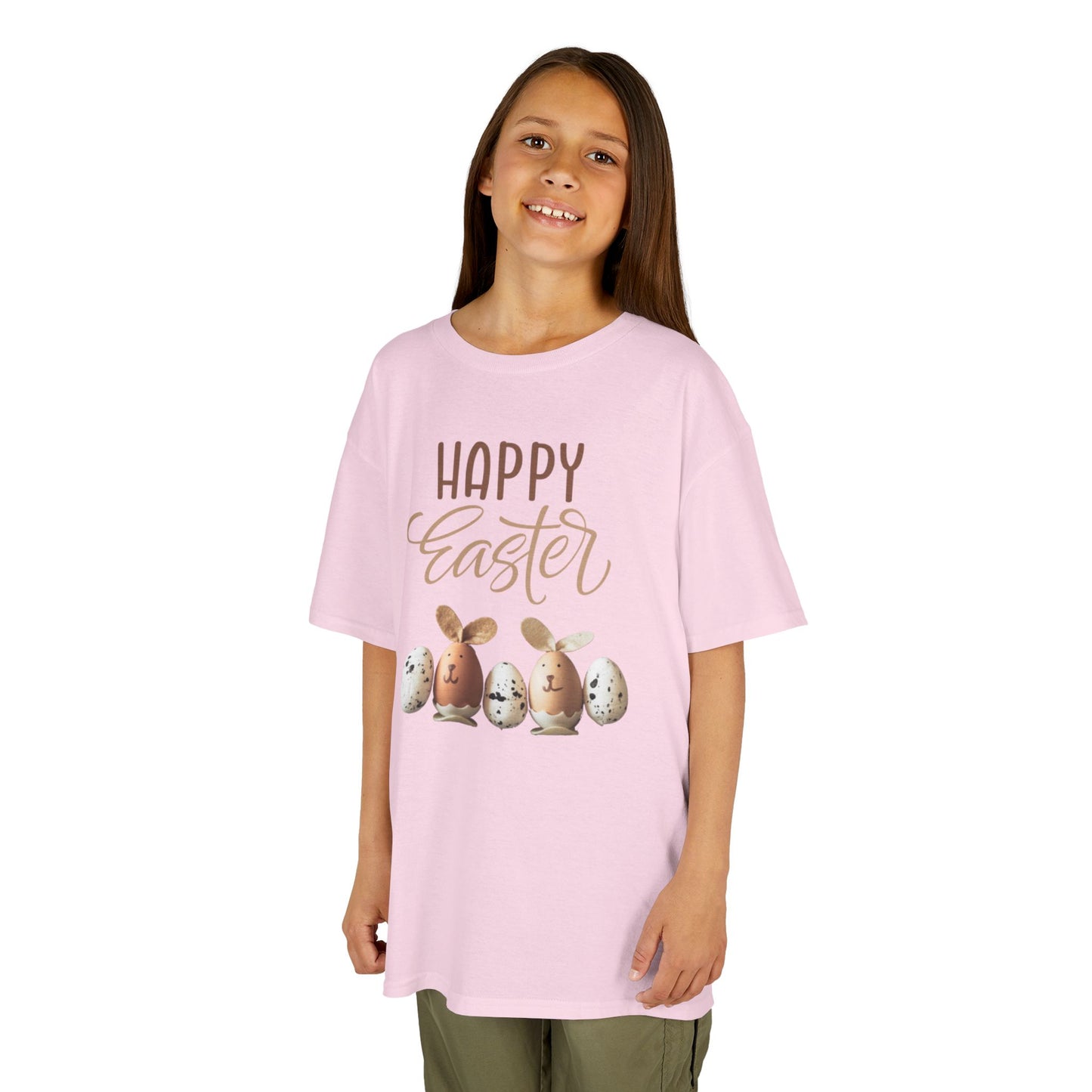 Happy Easter Kids Heavy Cotton Tee