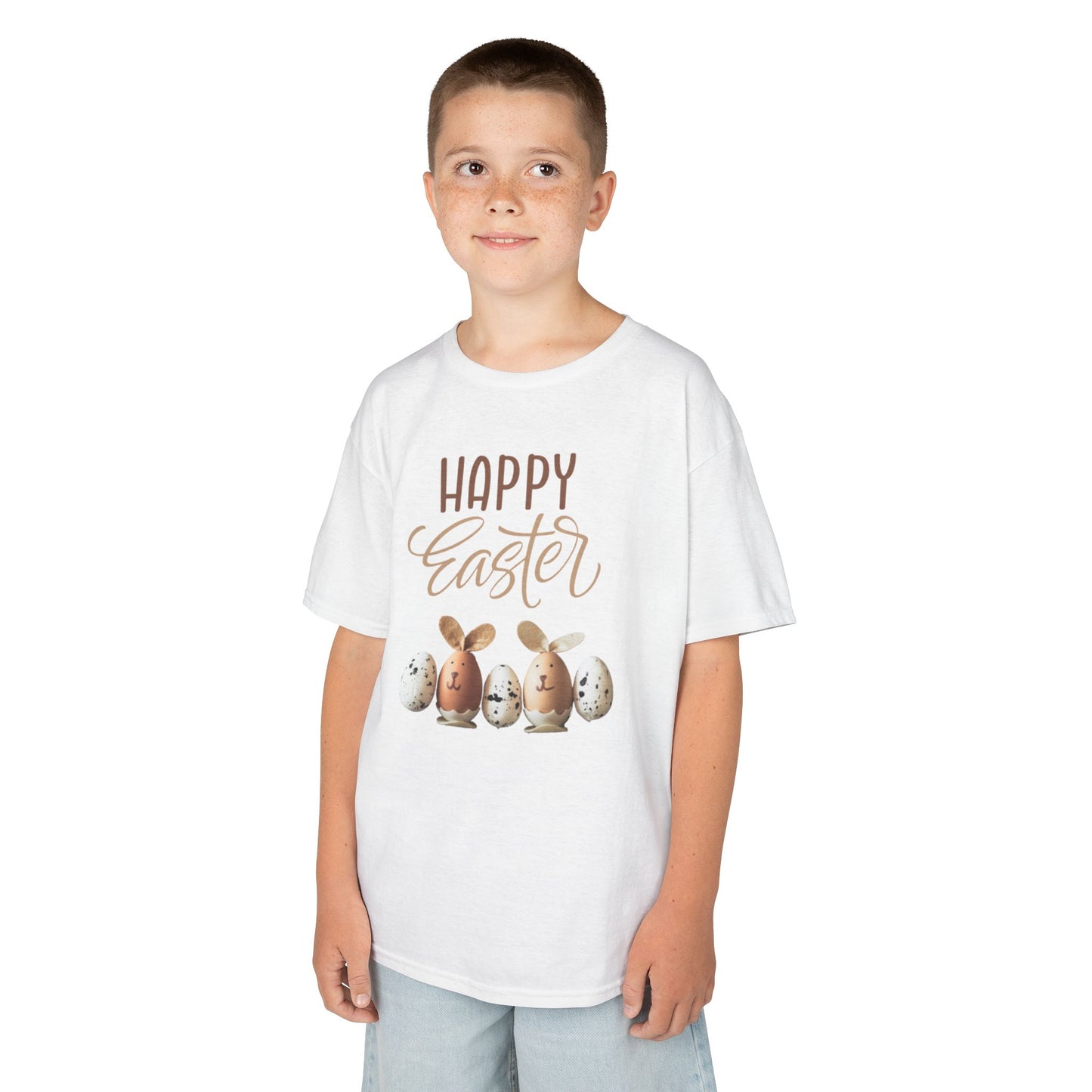 Happy Easter Kids Heavy Cotton Tee