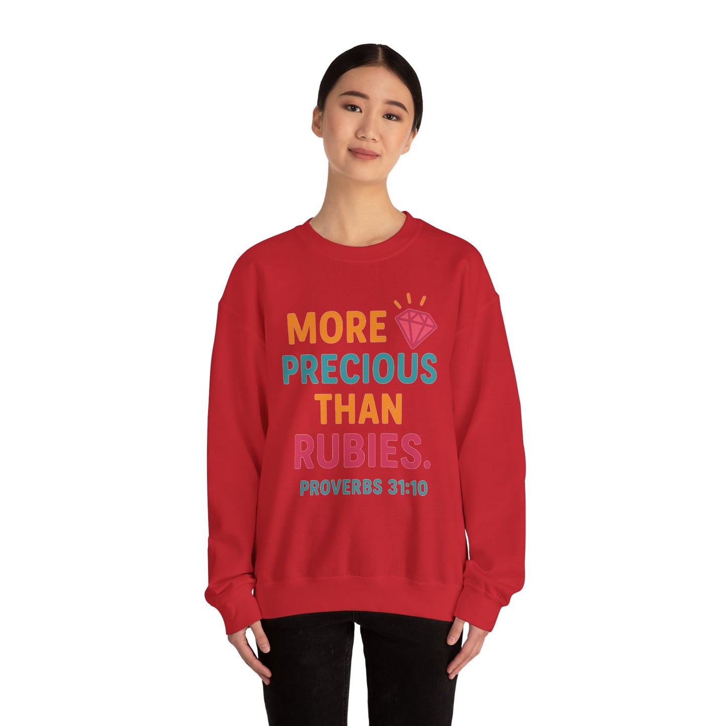 Inspirational Proverbs Sweatshirt | Cozy Crewneck | Gifts for Friends, Bible Verse Apparel, Faith Fashion, Unisex Clothing