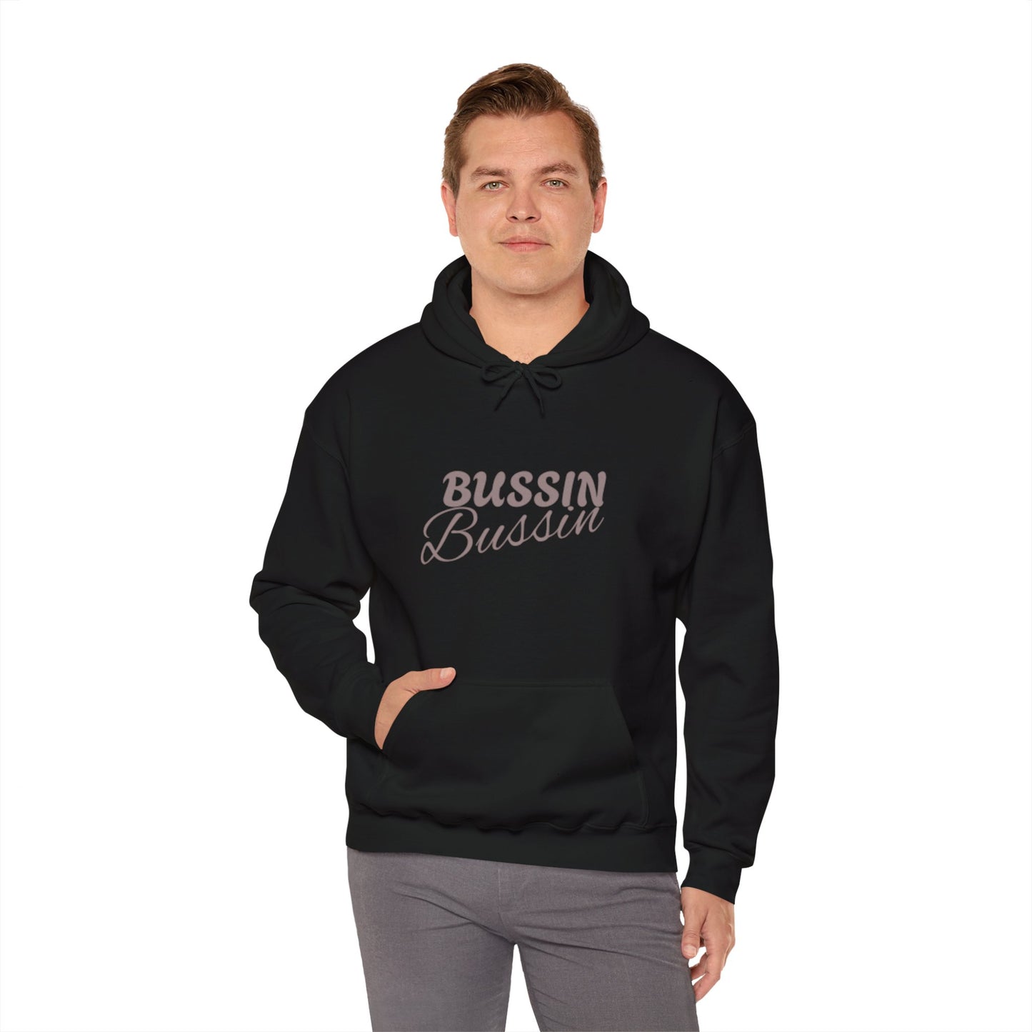 Bussin Unisex Heavy Blend Hoodie - Cozy, Trendy & Comfortable Sweatshirt