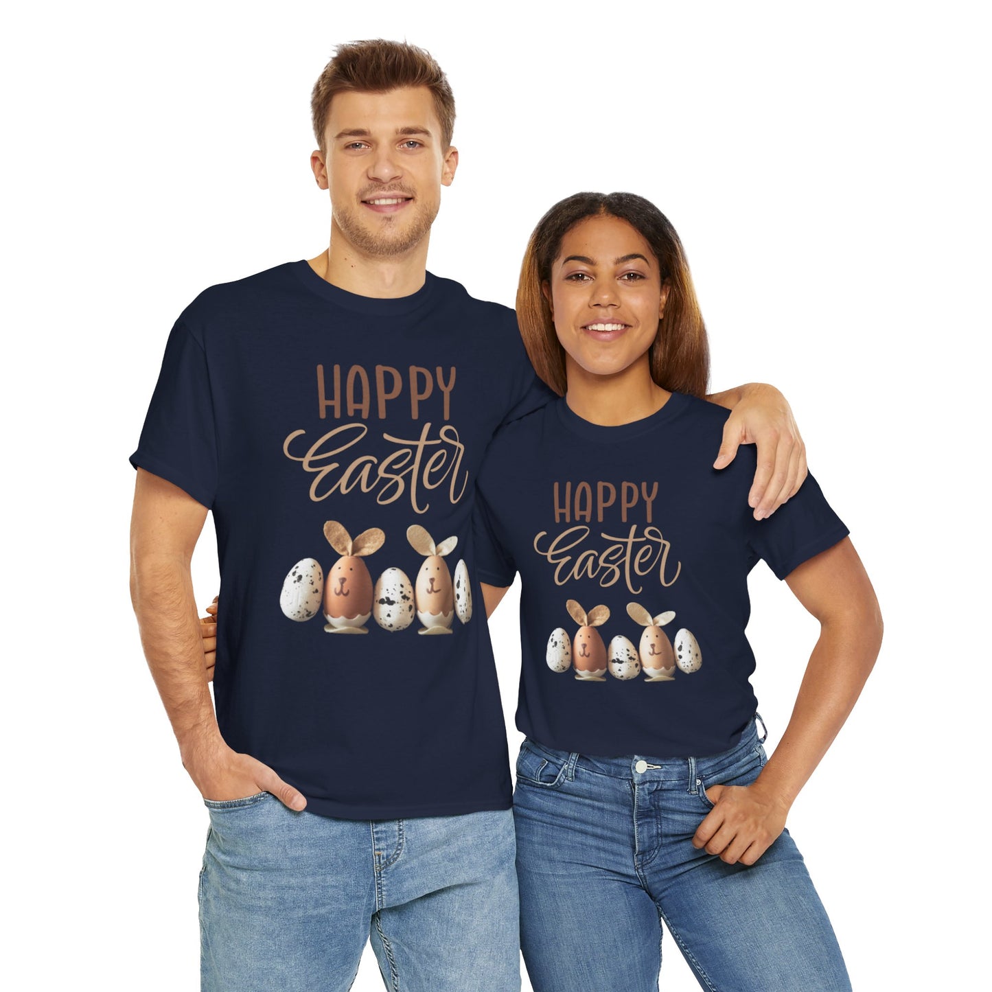 Happy Easter Unisex Heavy Cotton Tee