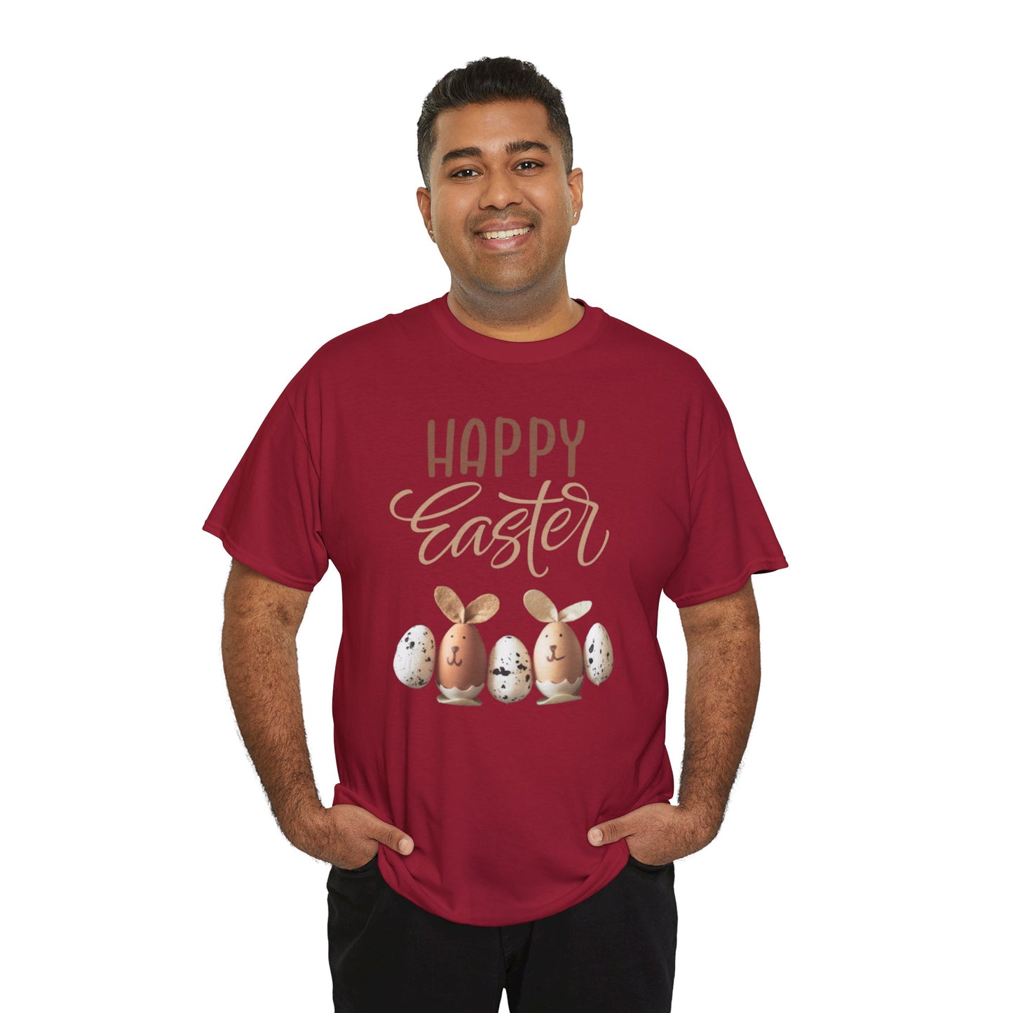 Happy Easter Unisex Heavy Cotton Tee