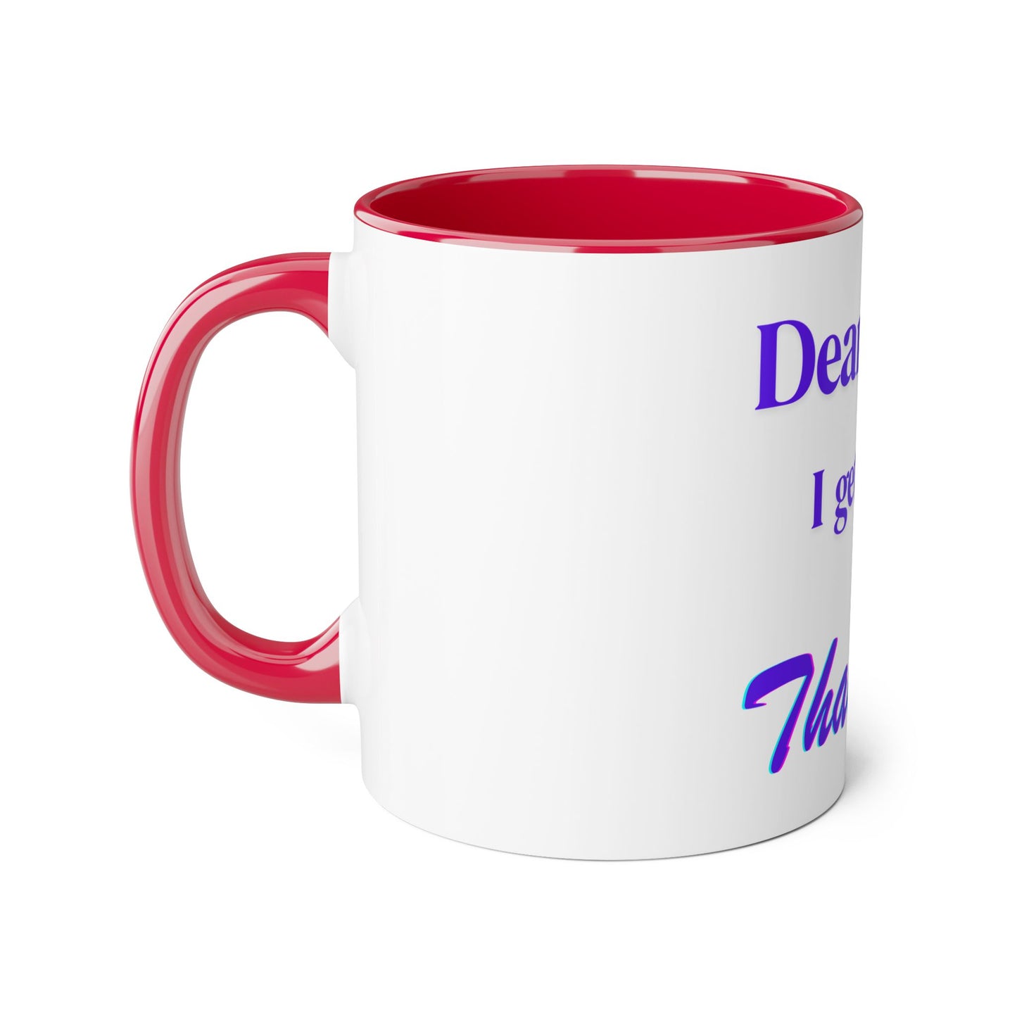 Inspirational Thank You Mug for Moms - 11oz Accent Coffee Cup