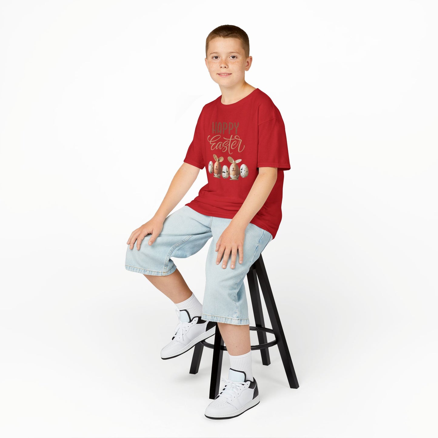 Happy Easter Kids Heavy Cotton Tee
