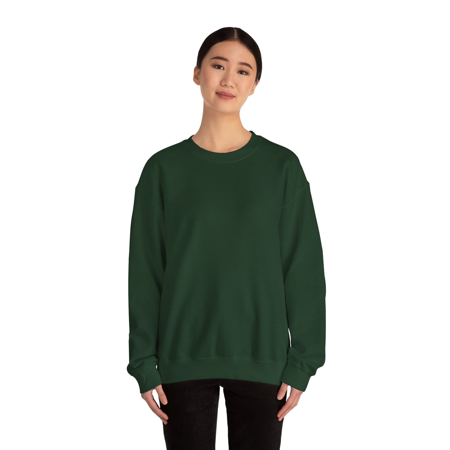 Running Late Is My Cardio Unisex Crewneck Sweatshirt - Cozy Activewear for Fitness Enthusiasts - Back print only