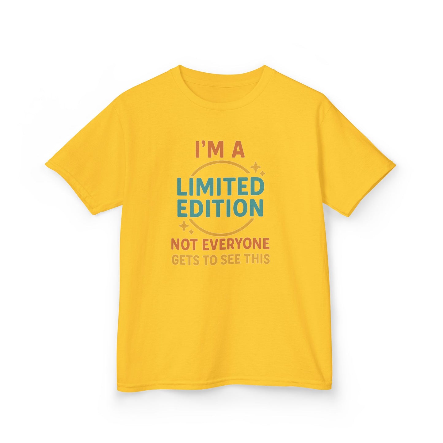 Limited Edition Kids Tee, Fun T-Shirt for Kids, Unique Gift for Birthdays, Playful Cotton Tee, Youth Apparel