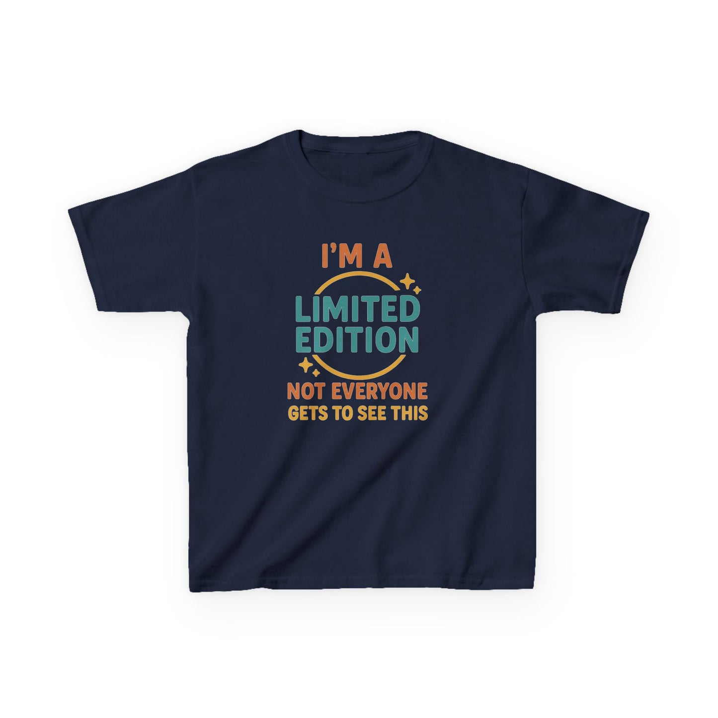 Limited Edition Kids Tee, Fun T-Shirt for Kids, Unique Gift for Birthdays, Playful Cotton Tee, Youth Apparel